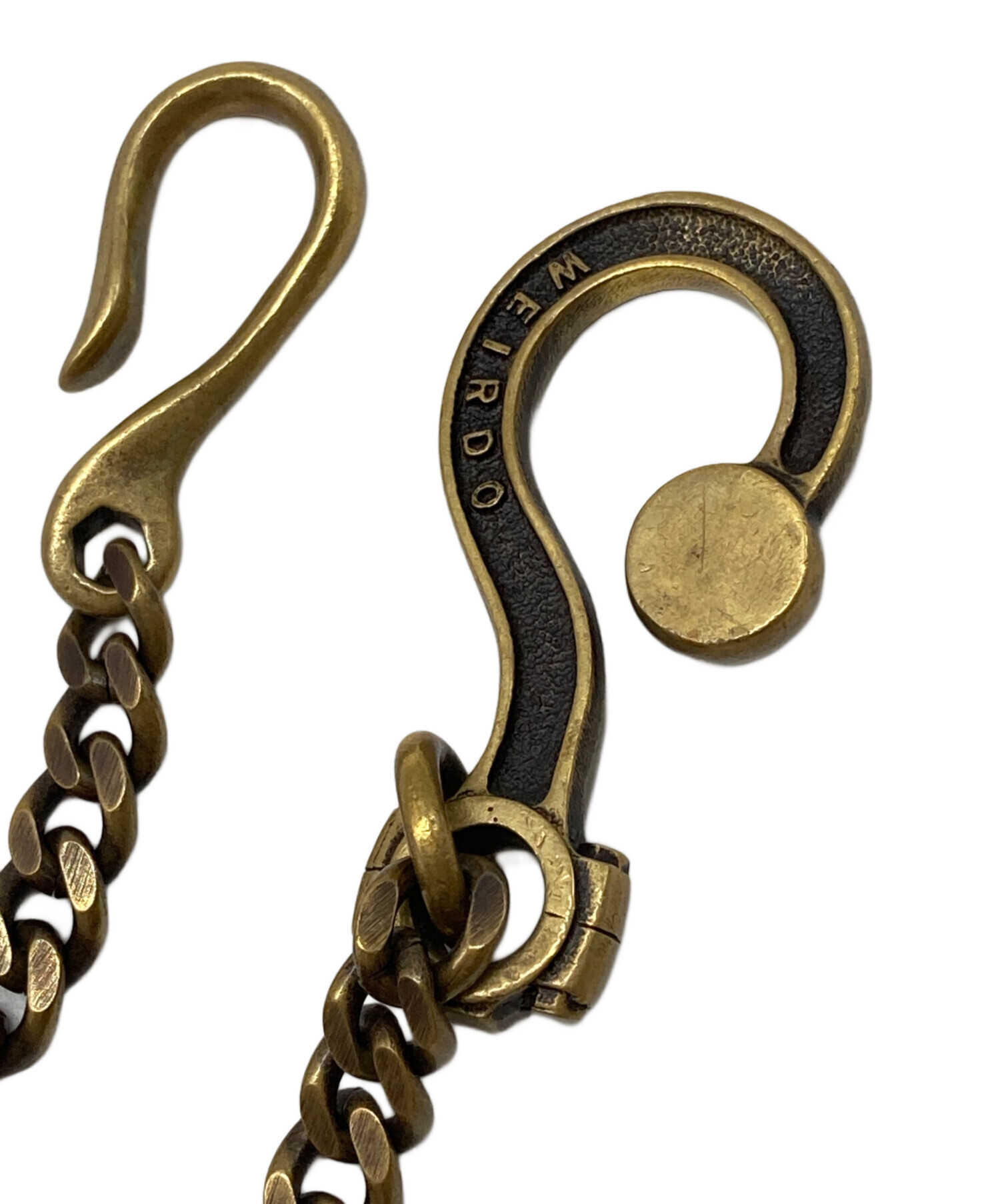 中古・古着通販】WEIRDO (ウィアード) ウォレットチェーン ゴールド