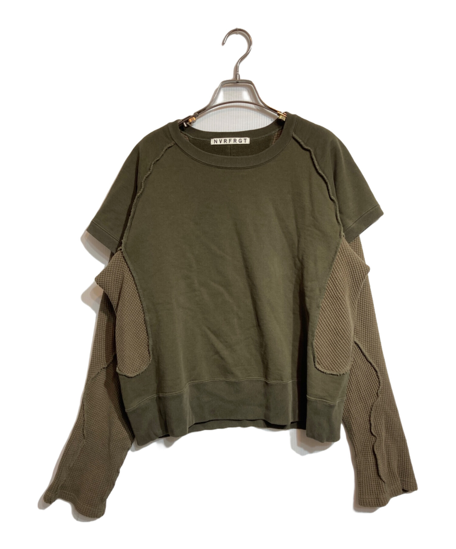 中古・古着通販】NVRFRGT (ネヴァーフォーゲット) PANELLED DOUBLE 