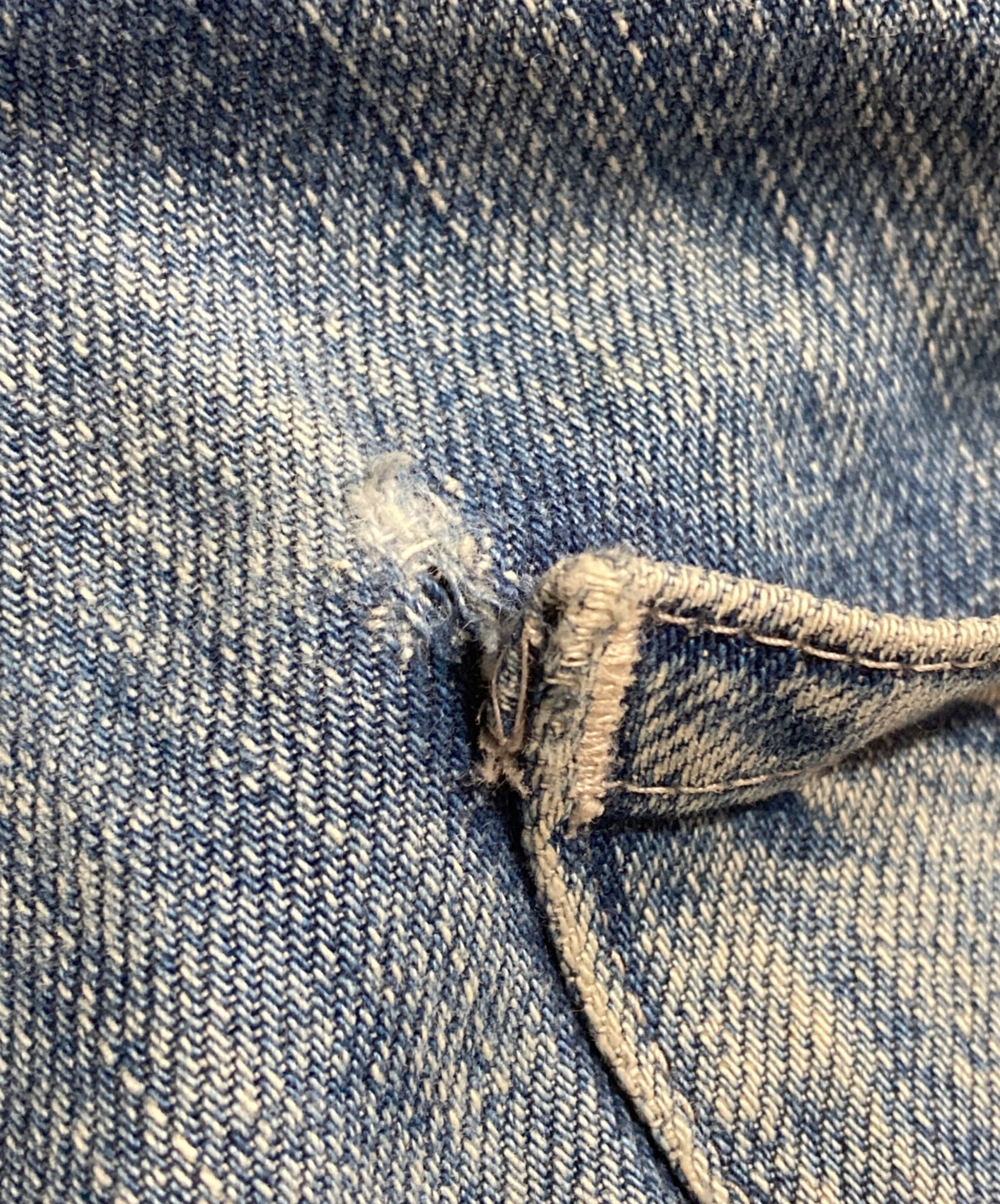 中古・古着通販】ENCOMING (インカミング) FADED DENIM TROUSER