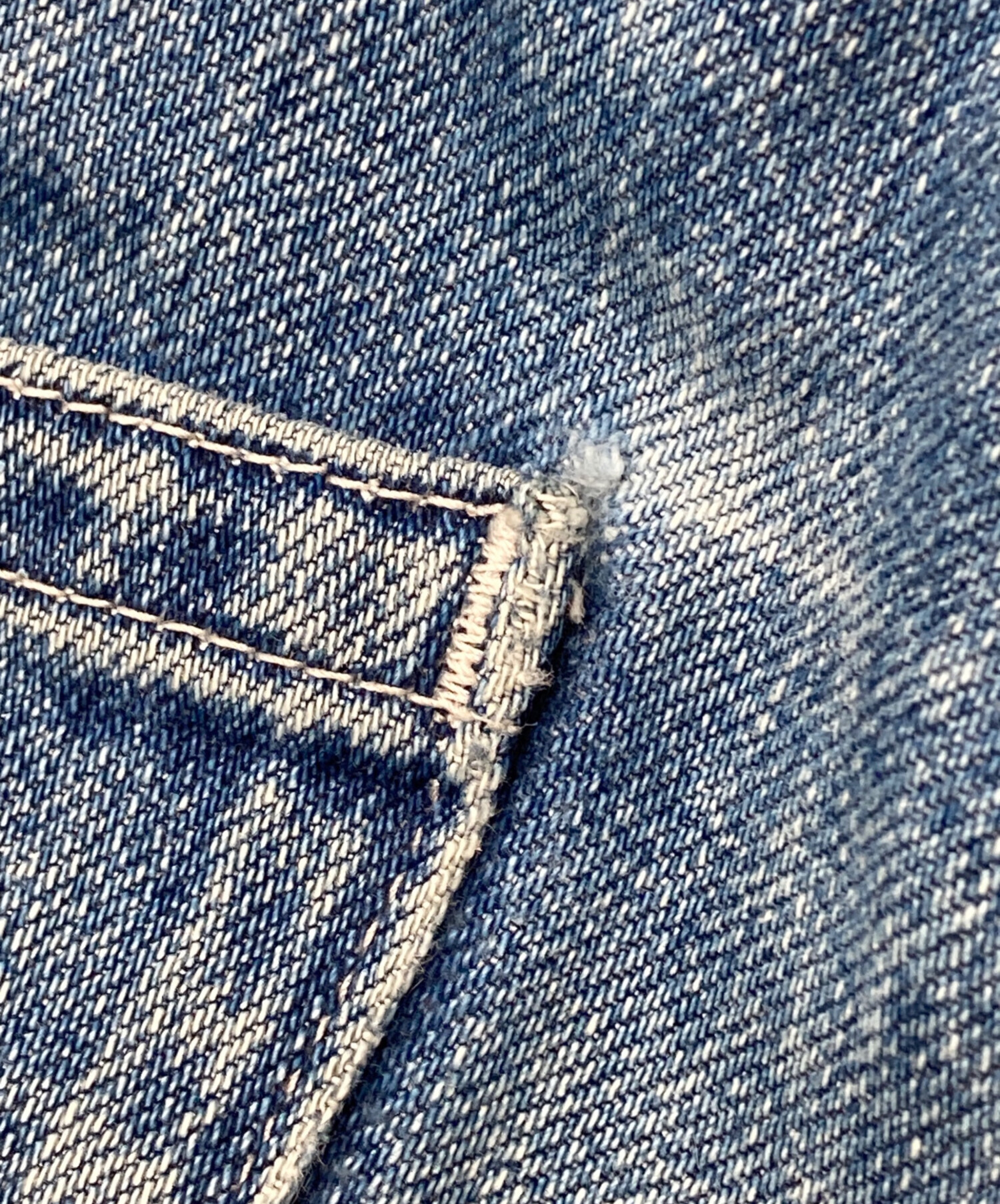 中古・古着通販】ENCOMING (インカミング) FADED DENIM TROUSER 