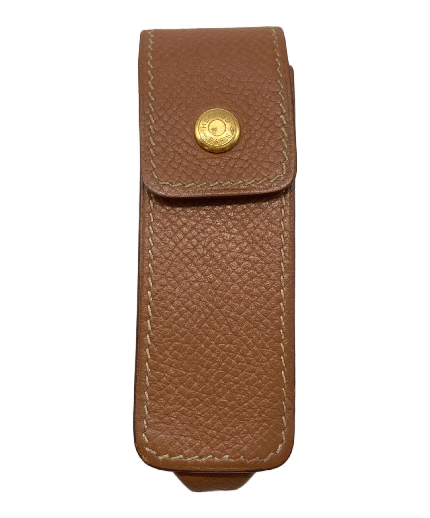中古・古着通販】HERMES (エルメス) ガムケース ブラウン｜ブランド 