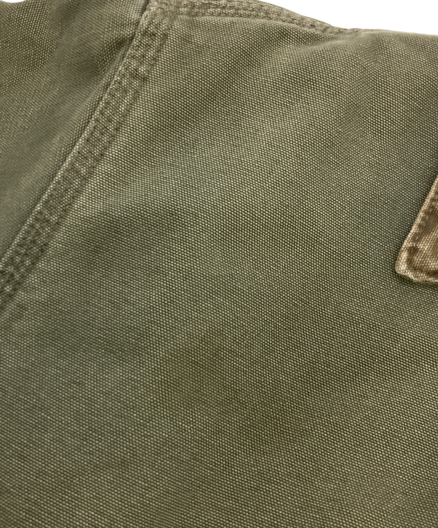 【超レア フェード】カーハート デトロイトジャケット JB1866 オリーブ 中古・古着通販】CarHartt (カーハート) Detroit Jacket/デトロイト