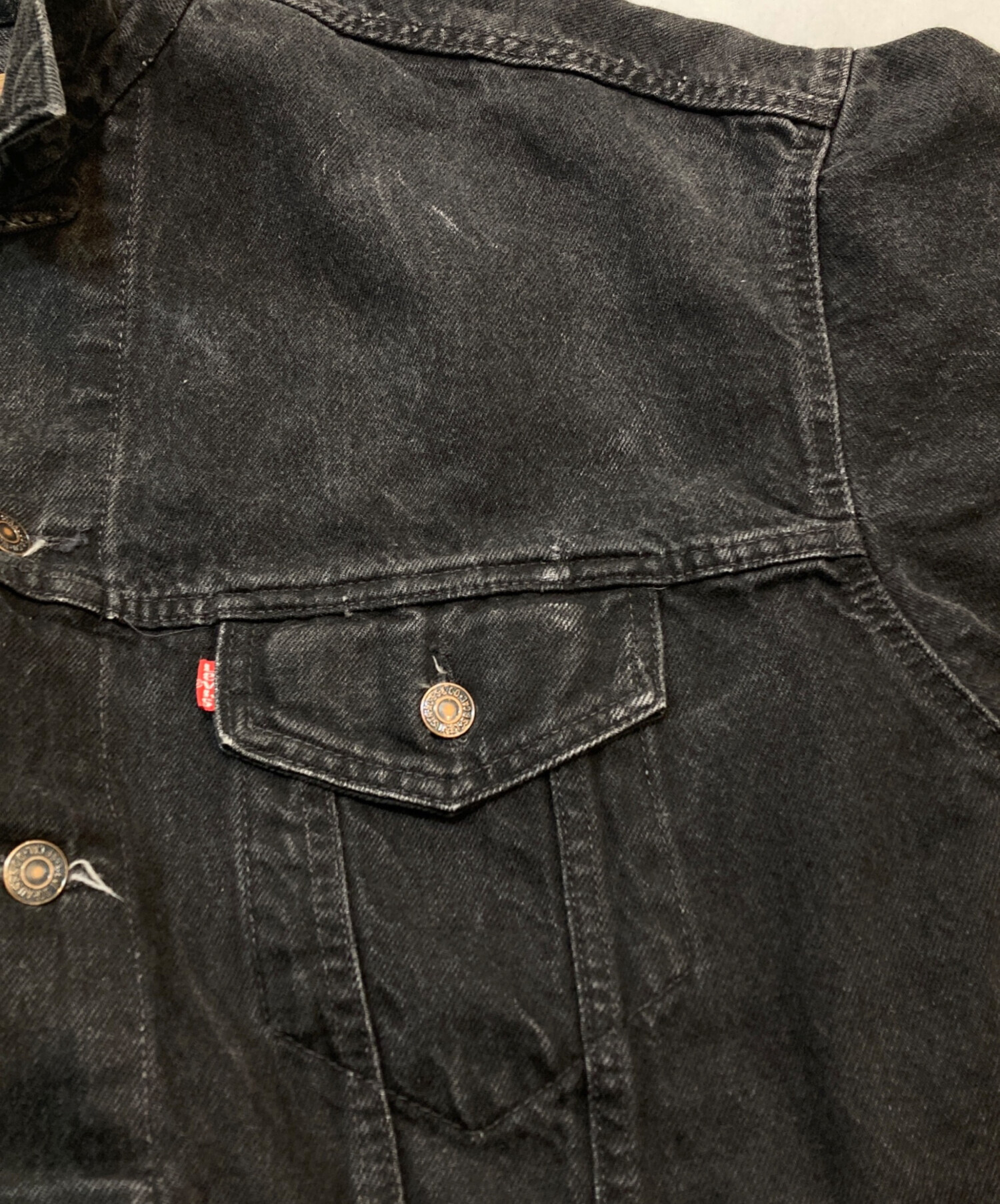 中古・古着通販】LEVI'S (リーバイス) USA製70507ブラックデニム