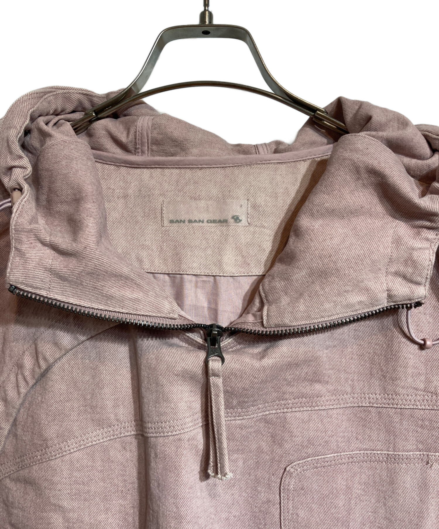 中古・古着通販】san san gear (サンサンギア) COTTON WASHED HOODIE