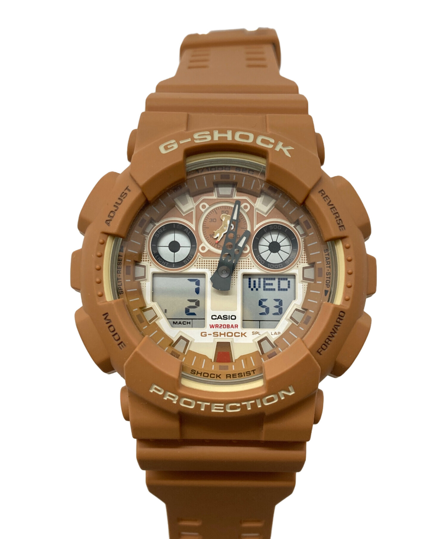 中古・古着通販】CASIO (カシオ) 腕時計 ブラウン｜ブランド・古着通販 