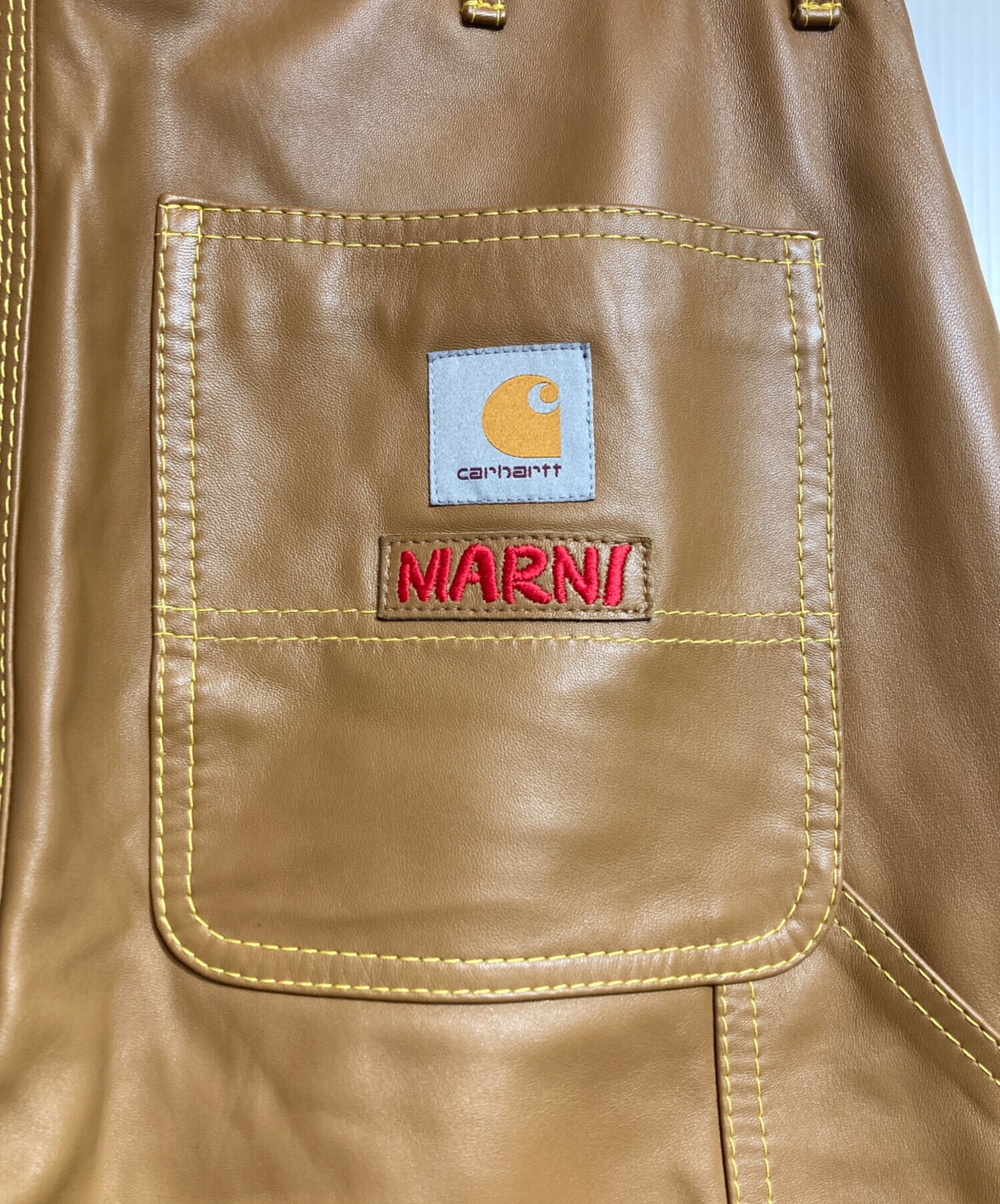 中古・古着通販】MARNI (マルニ) CarHartt (カーハート) ラムスキン 