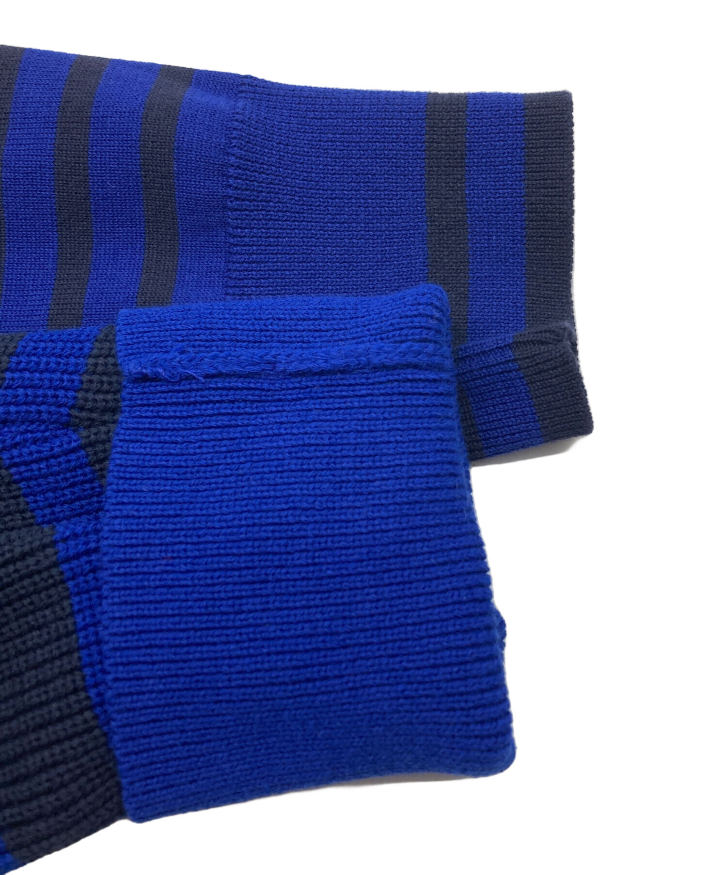 中古・古着通販】sacai (サカイ) ボタンデザインボーダーニット