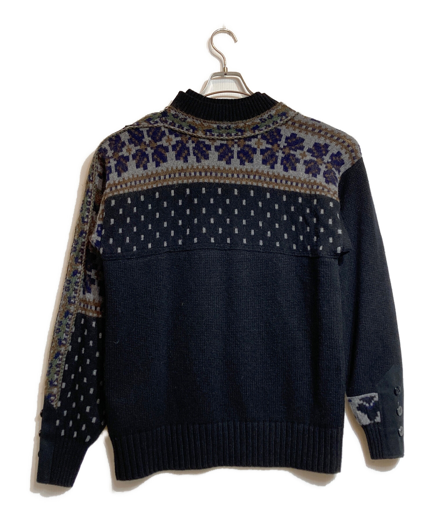 中古・古着通販】sacai (サカイ) フローラルストライプエンブロイ