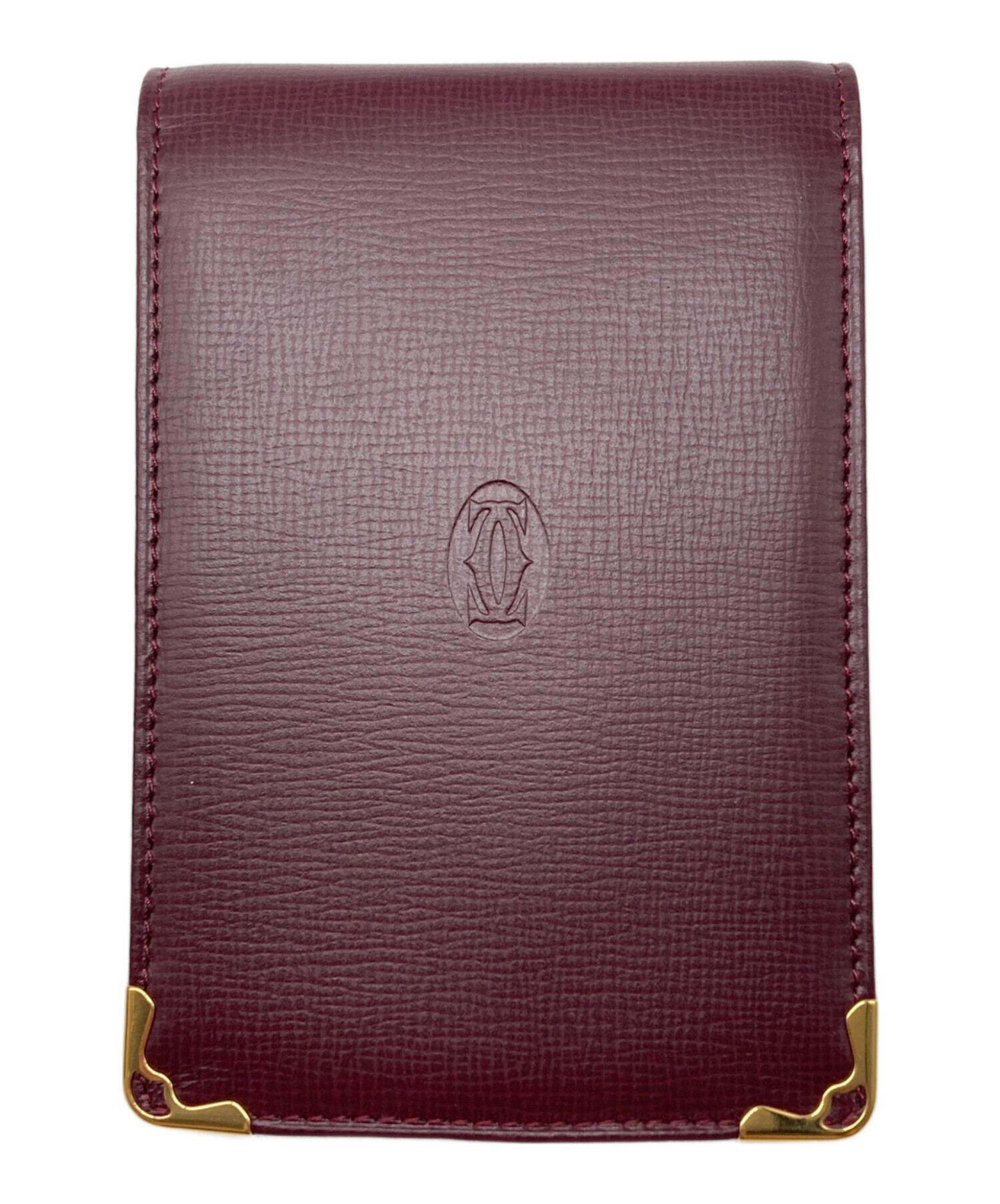 中古・古着通販】Cartier (カルティエ) パスケース レッド｜ブランド 