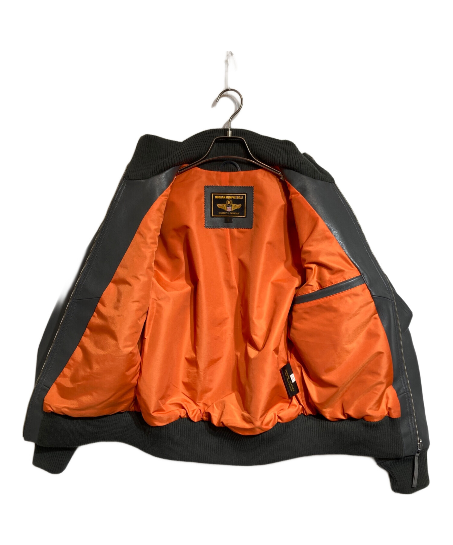 MORGAN MEMPHIS BELLE（モーガン メンフィスベル）TYPE N-3B マイクロファイバー [3色]【中田商店】 モーガン [モーガンメンフィスベル] TYPE N-3B フライトジャケット ミリタリー 中綿ジャケット メンズ 中田商店