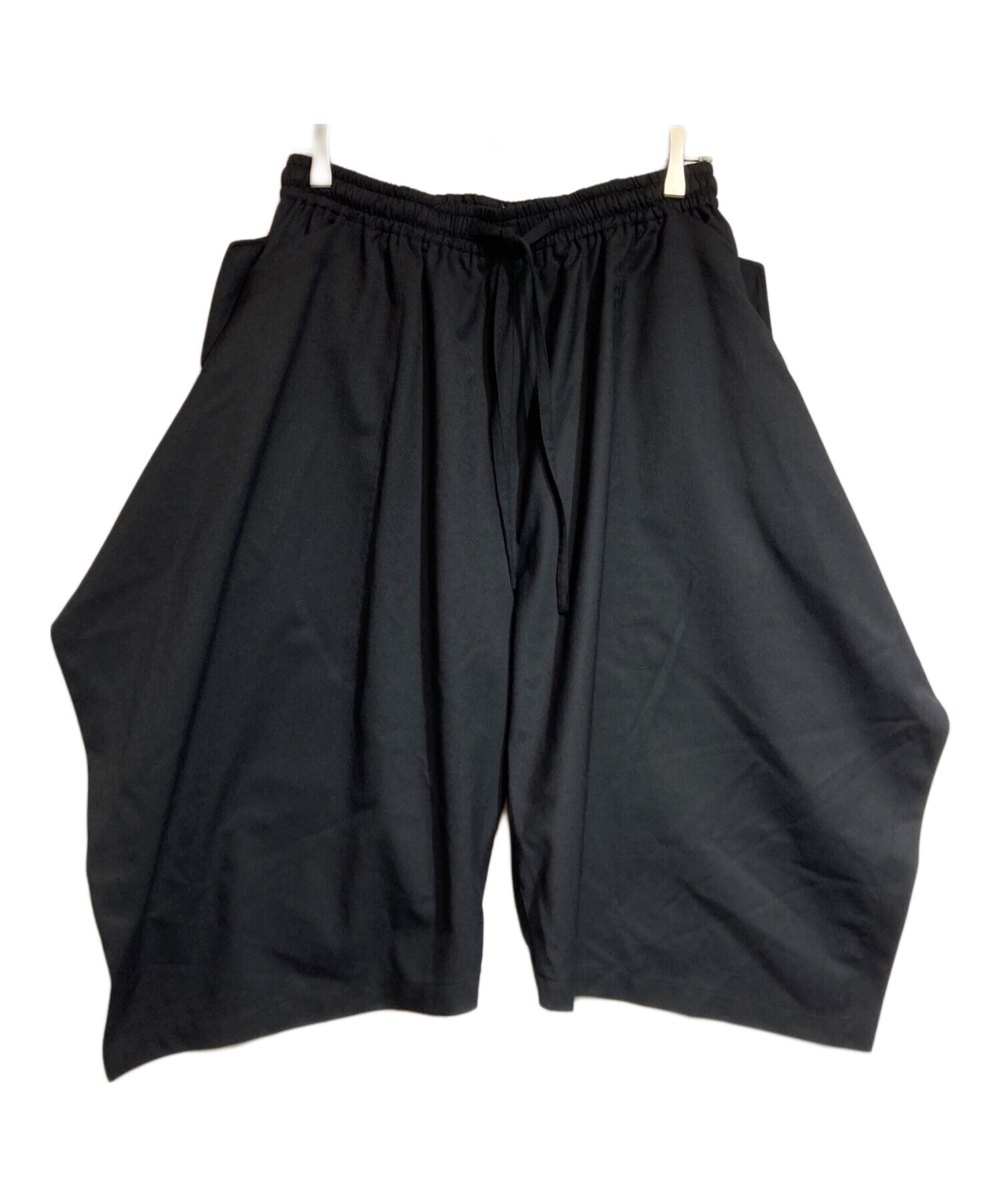 パンツ Y-3 24SS W REF WO SHORTS BLACK 中古・古着通販】Y-3 (ワイスリー) W REF WO SHORTS ブラック サイズ:M