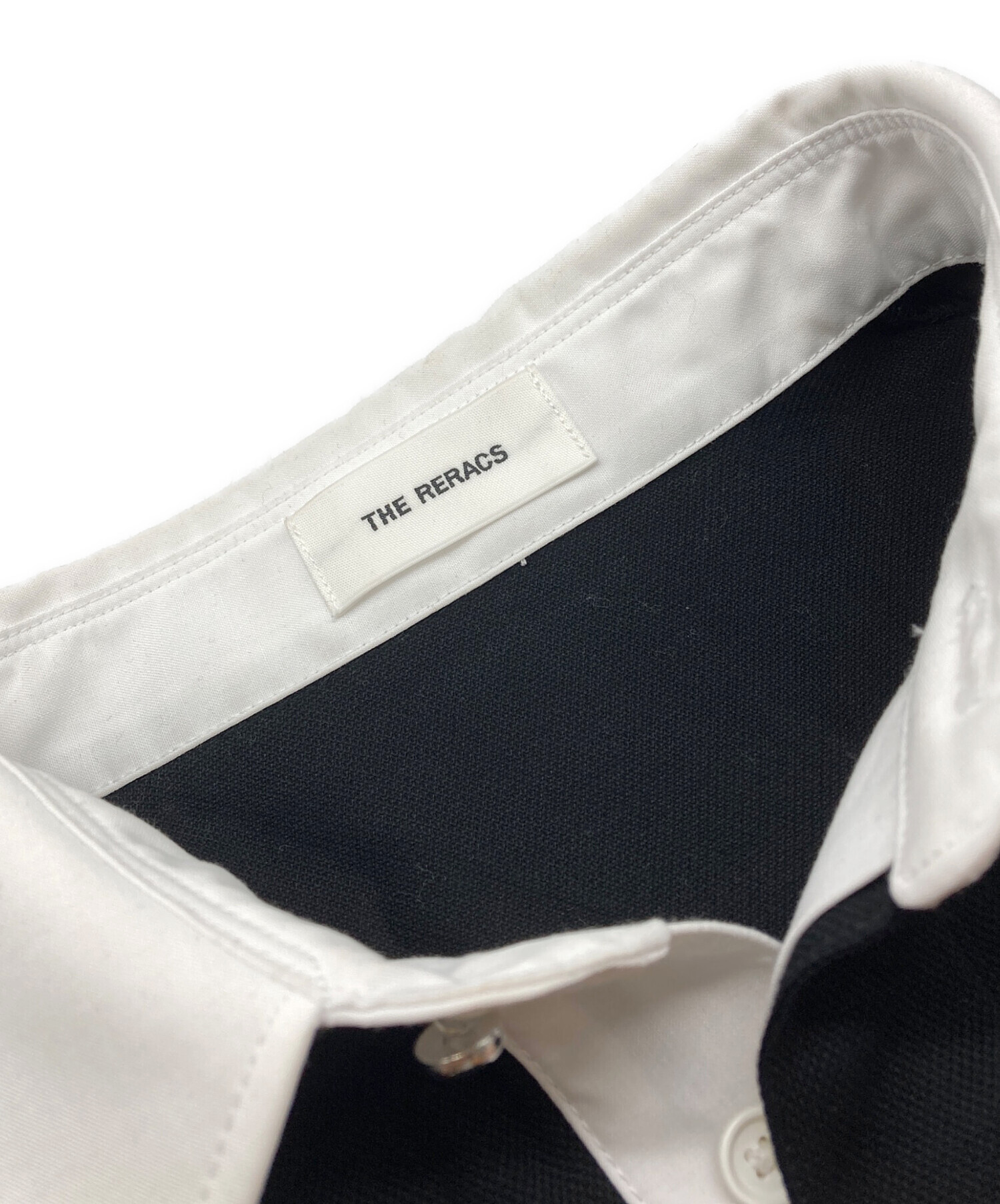 【未使用】THE RERACS（ザ リラクス） POLOSHIRT THE RERACS（ザ リラクス） ザ リラクス 23SS BANDCOLLAR POLO SHIRT