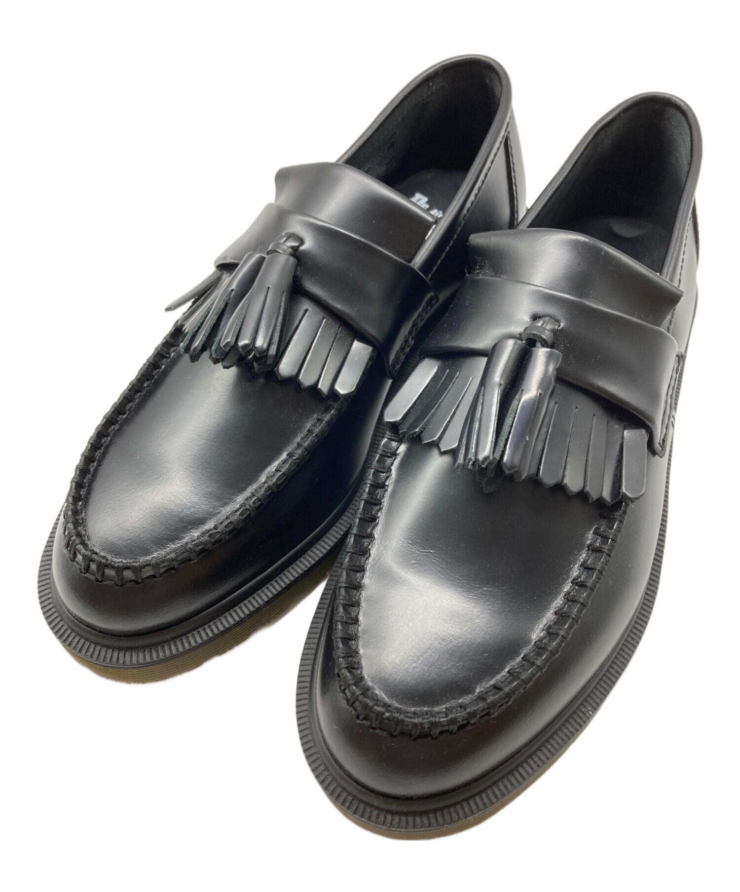 Dr.Martin ADRIAN タッセルローファー 黒 UK7(26センチ) 中古・古着 
