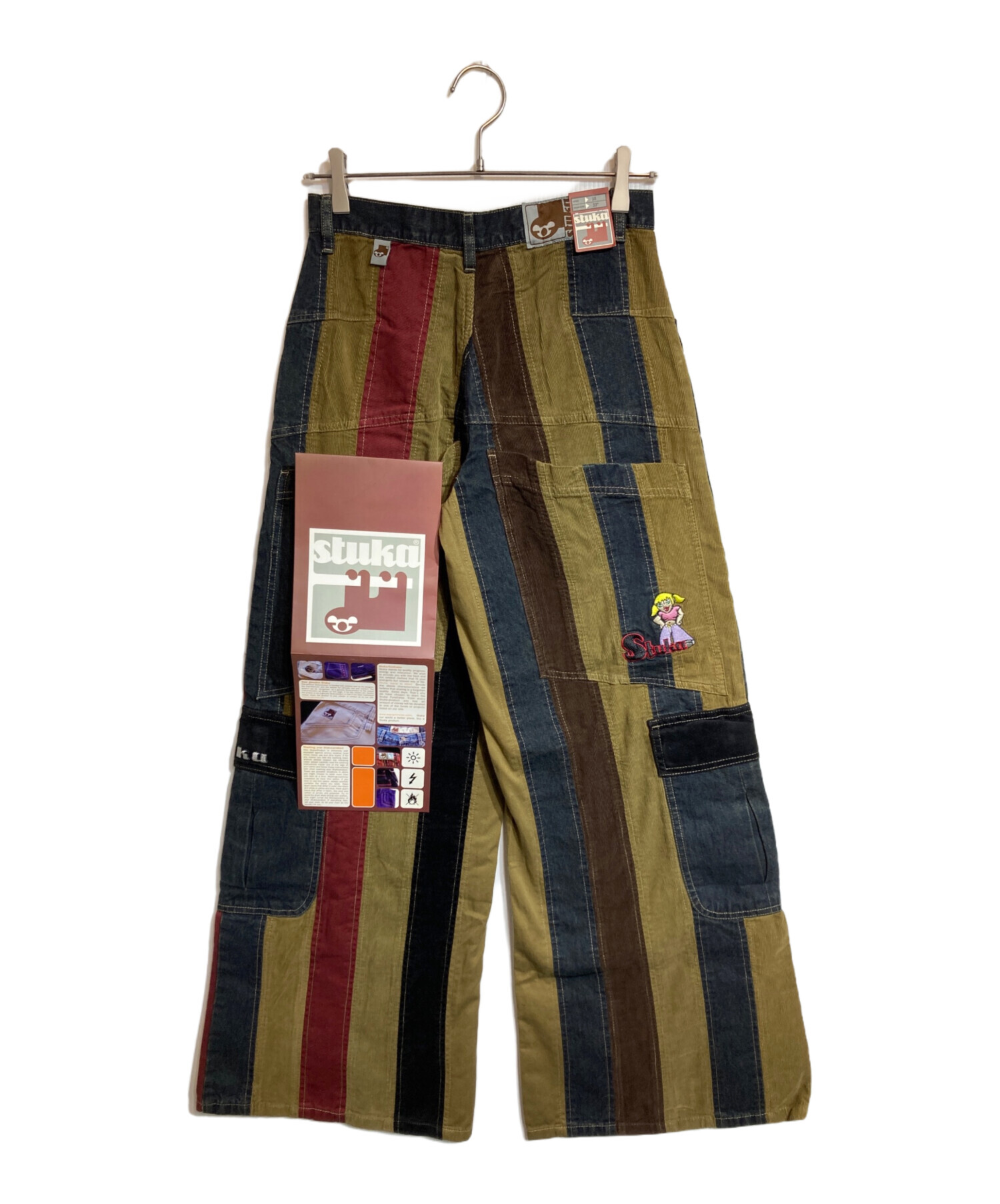 中古・古着通販】stuka (ストゥーカ) バギーコーデュロイパンツ