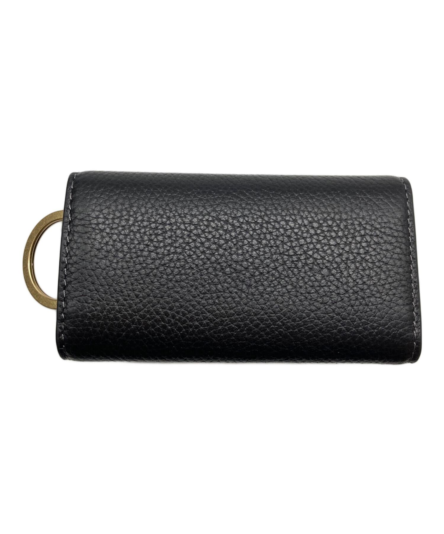 新品 coach 6 リング キー ケース ブラック