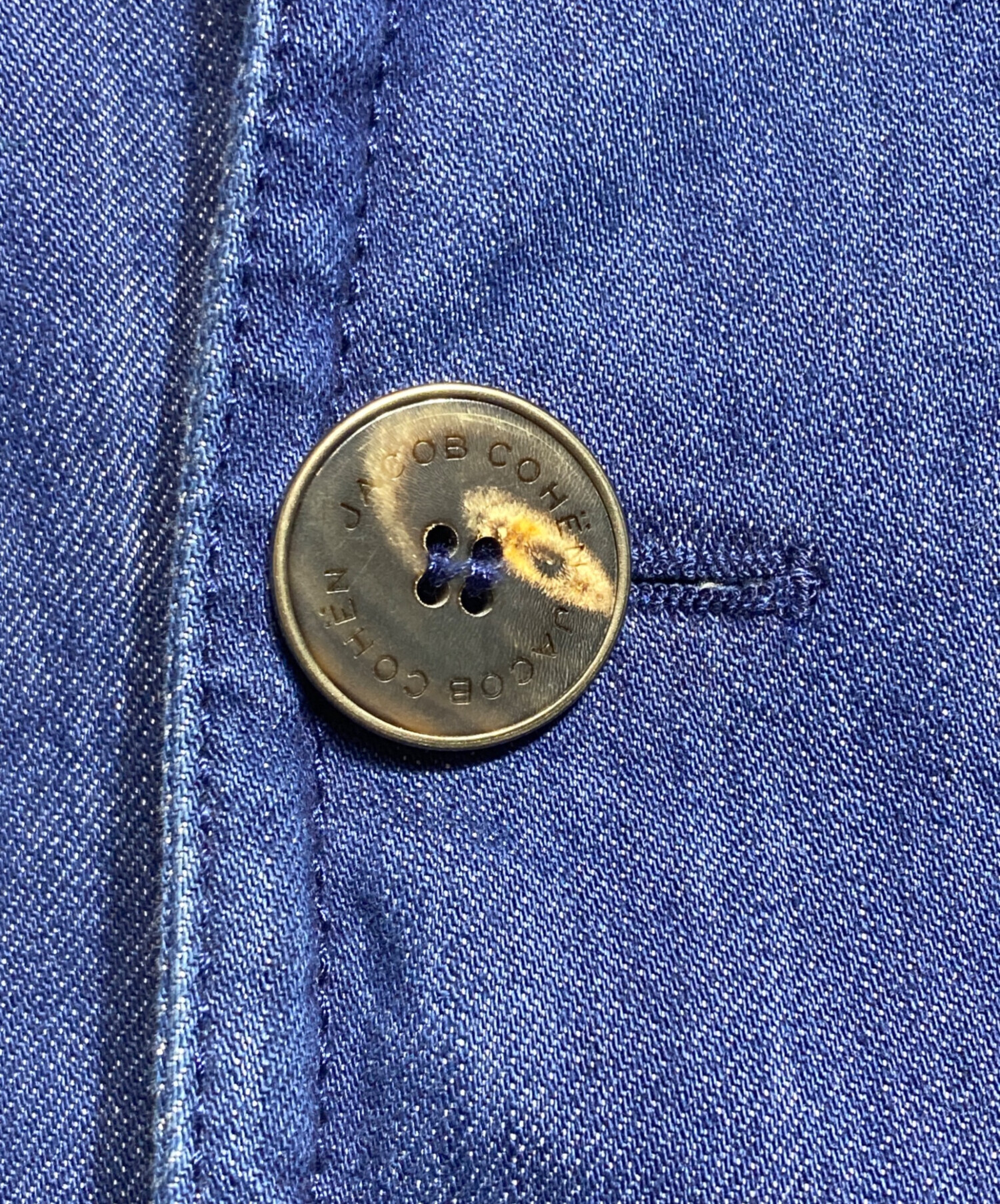 中古・古着通販】JACOB COHEN (ヤコブコーエン) デニムテーラード 