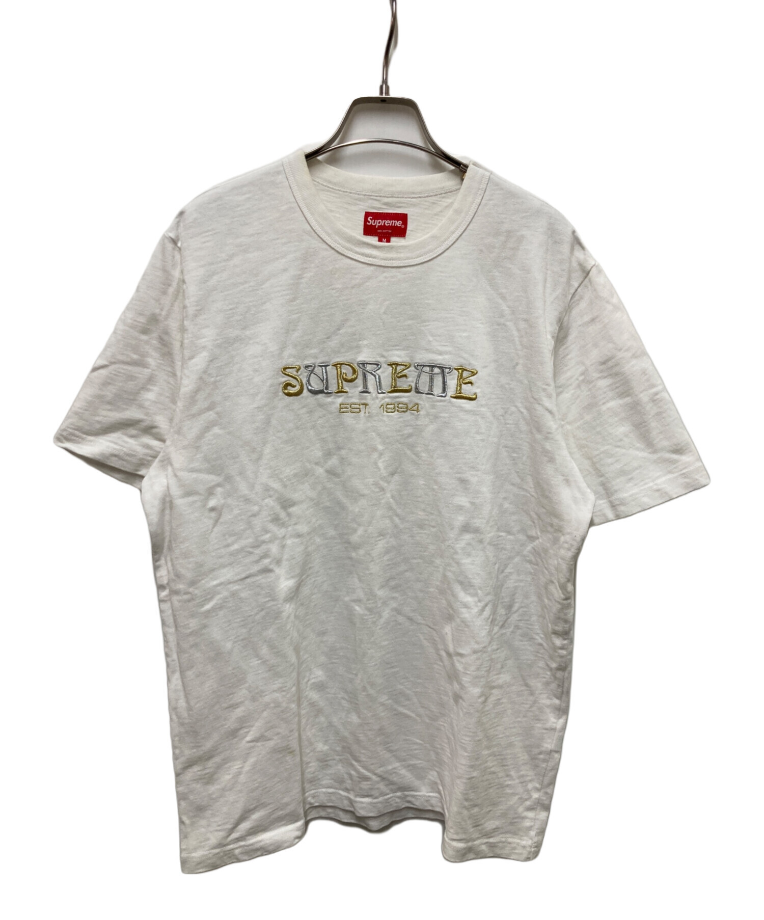 中古・古着通販】SUPREME (シュプリーム) Nouveau Logo Tee ホワイト 