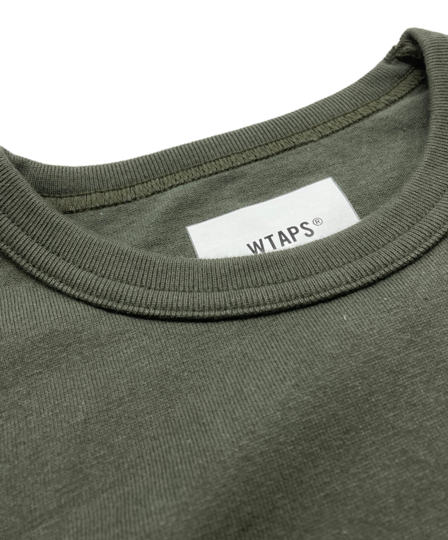 中古・古着通販】WTAPS (ダブルタップス) LXLXW/LS/COTTON グリーン 