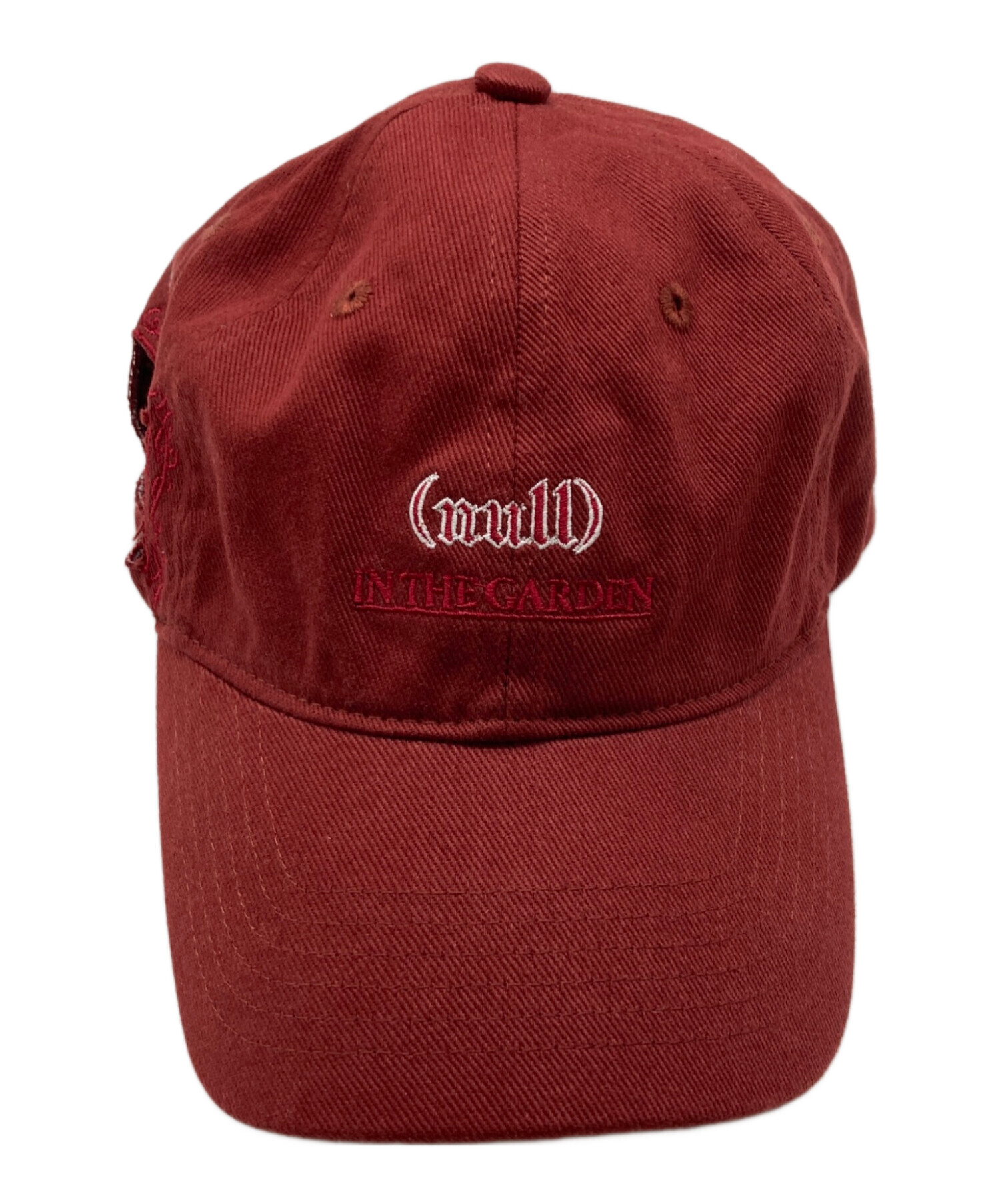 中古・古着通販】NULLUS (ヌールス) キャップ レッド｜ブランド・古着