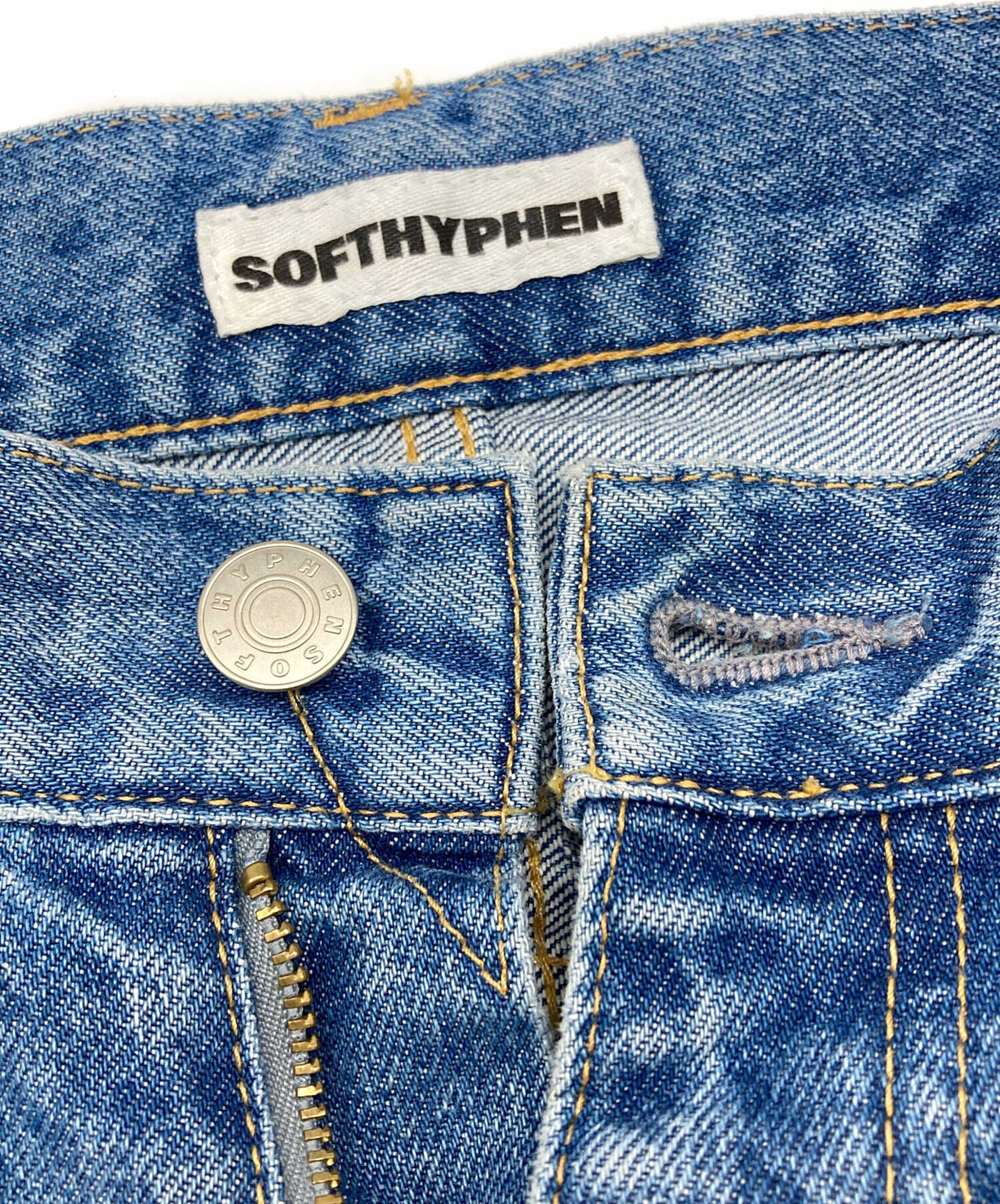 中古・古着通販】SOFTHYPHEN (ソフトハイフン) BAGGY FIT JEANS