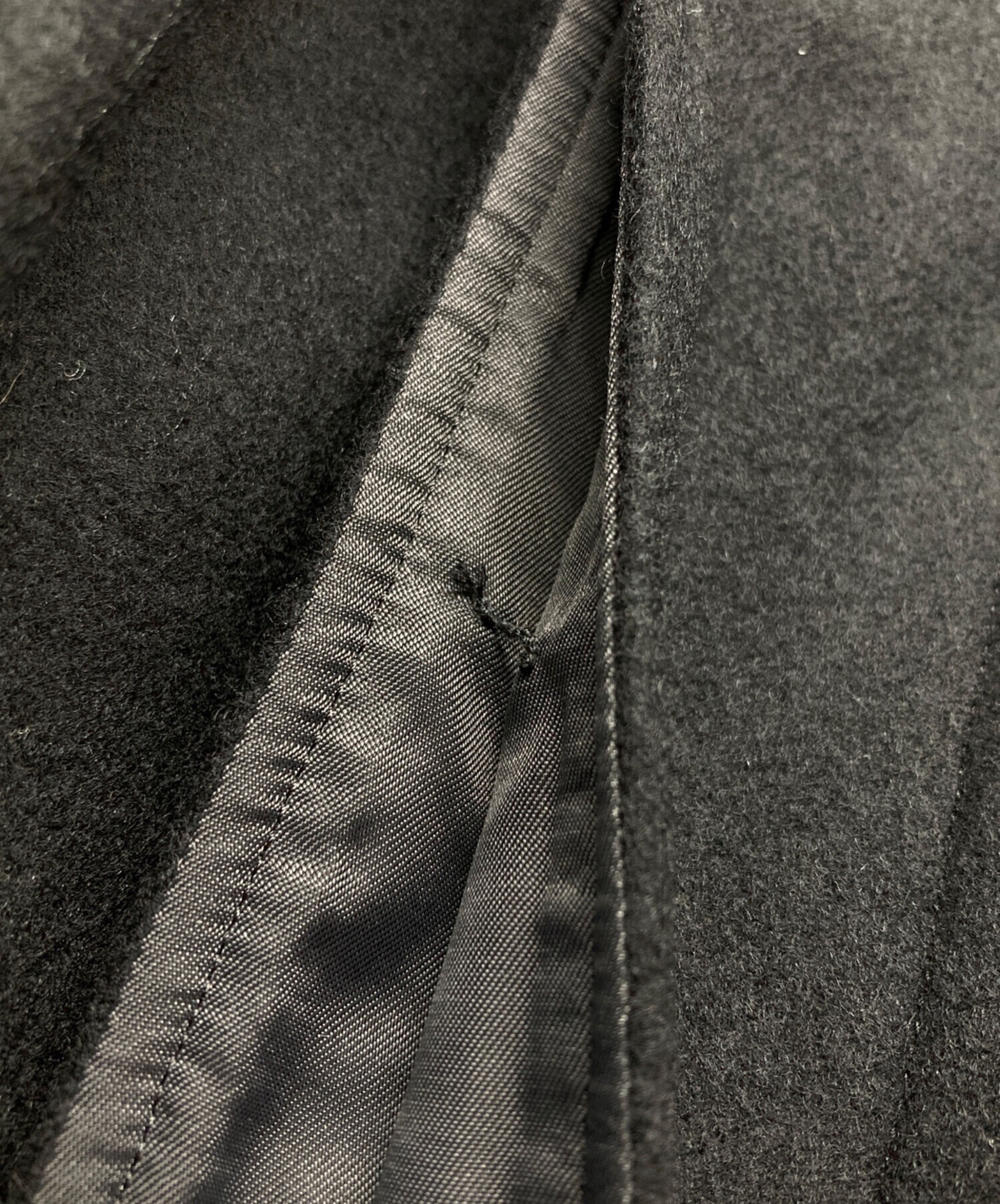 中古・古着通販】CLESSTE (クレスト) WOOL MELTON BALMACAAN HALF COAT