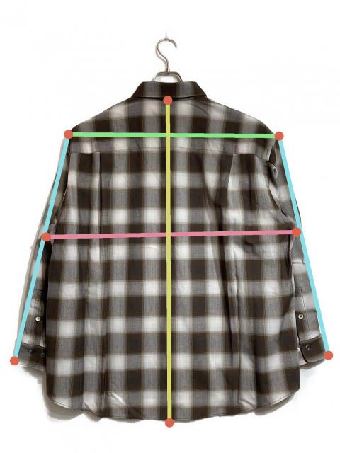中古・古着通販】CLESSTE (クレスト) OMBRE CHECK CLASSIC CITY L/S