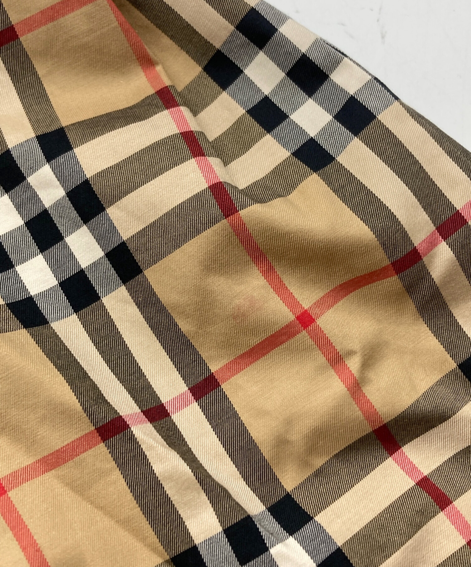 中古・古着通販】BURBERRY (バーバリー) チェック切替ワンピース 