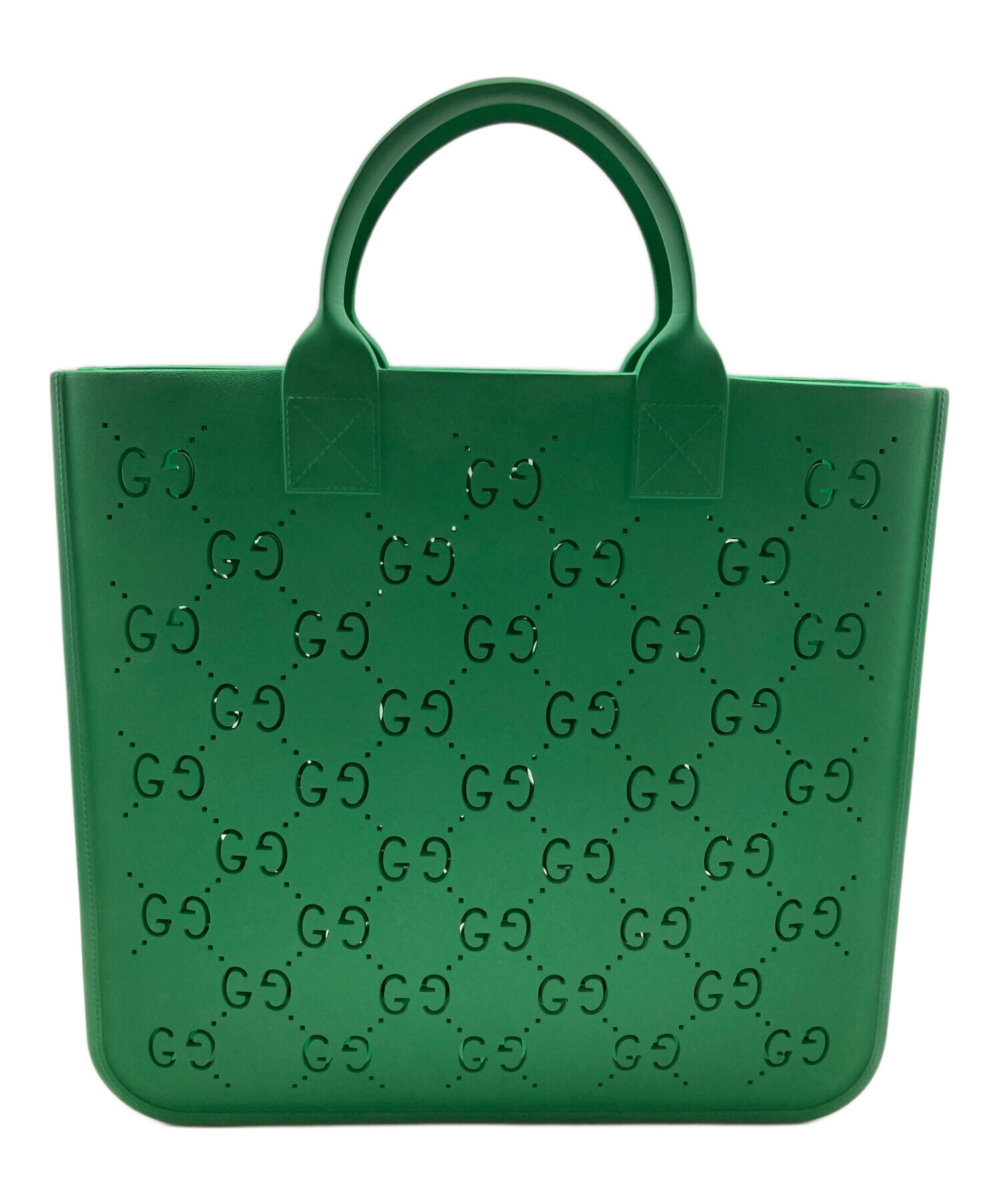 中古・古着通販】GUCCI (グッチ) GG チルドレンズ ラバー トート 中古・古着通販】GUCCI (グッチ) GG チルドレンズ ラバー トート