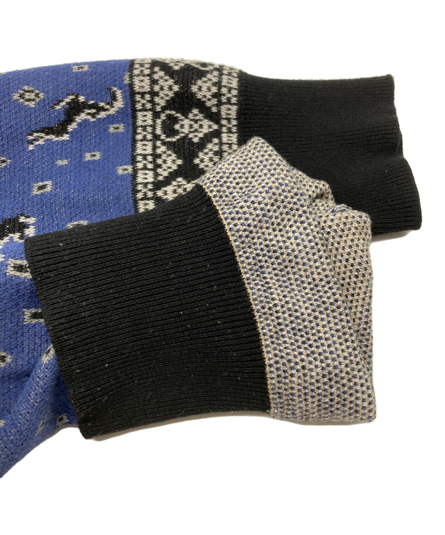 toga virilis カーディガン  サイズ46 中古・古着通販】TOGA VIRILIS (トーガ ビリリース) 総柄ニット