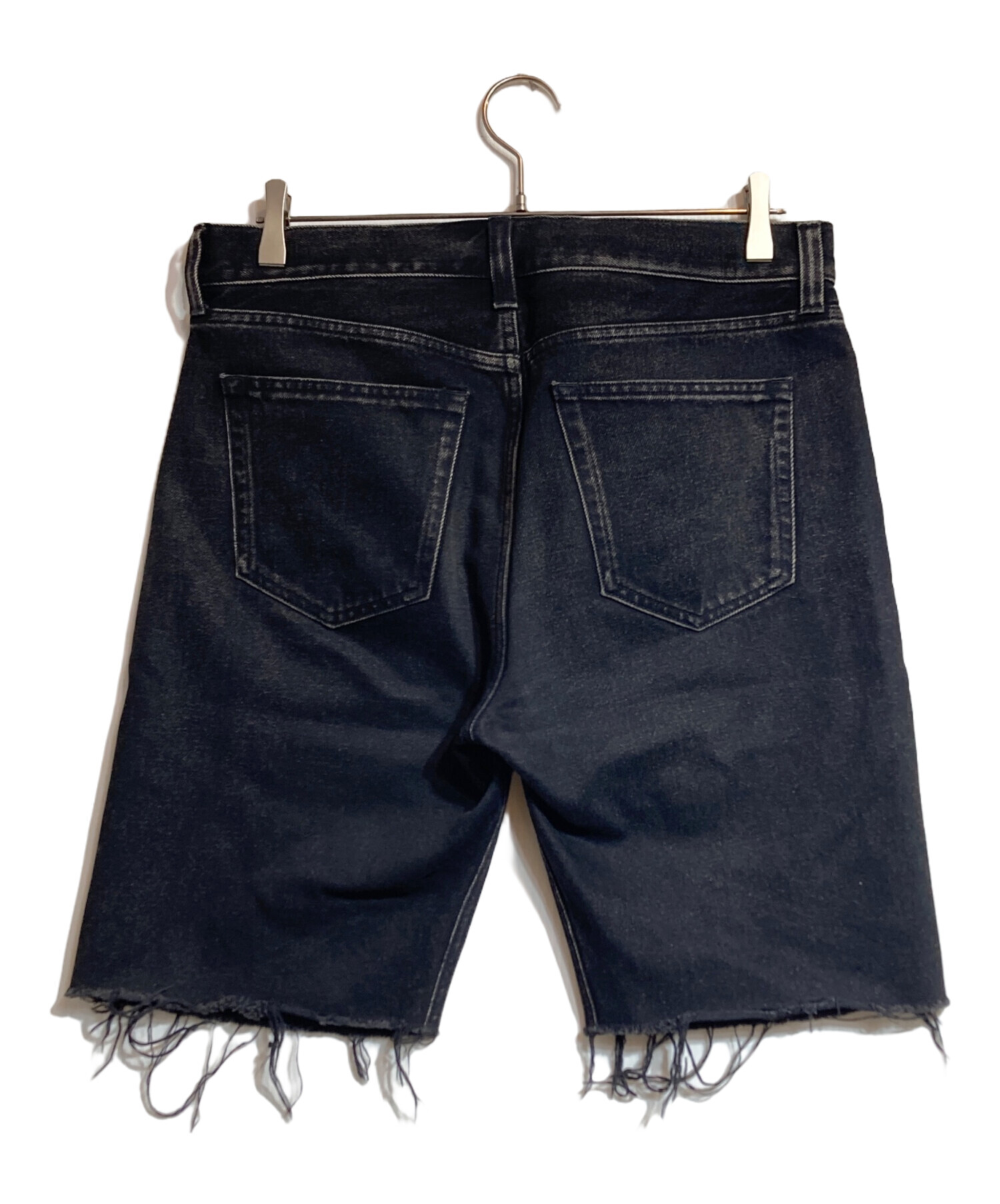 中古・古着通販】BALENCIAGA (バレンシアガ) カットオフデニムショーツ