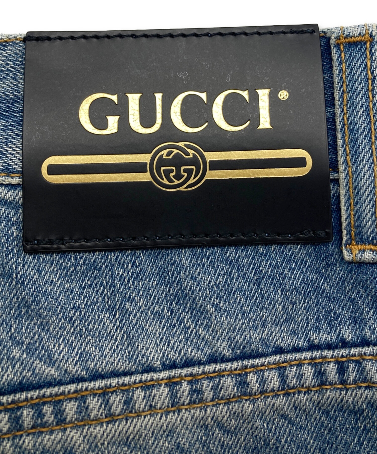中古・古着通販】GUCCI (グッチ) ストーンウォッシュフレアデニム