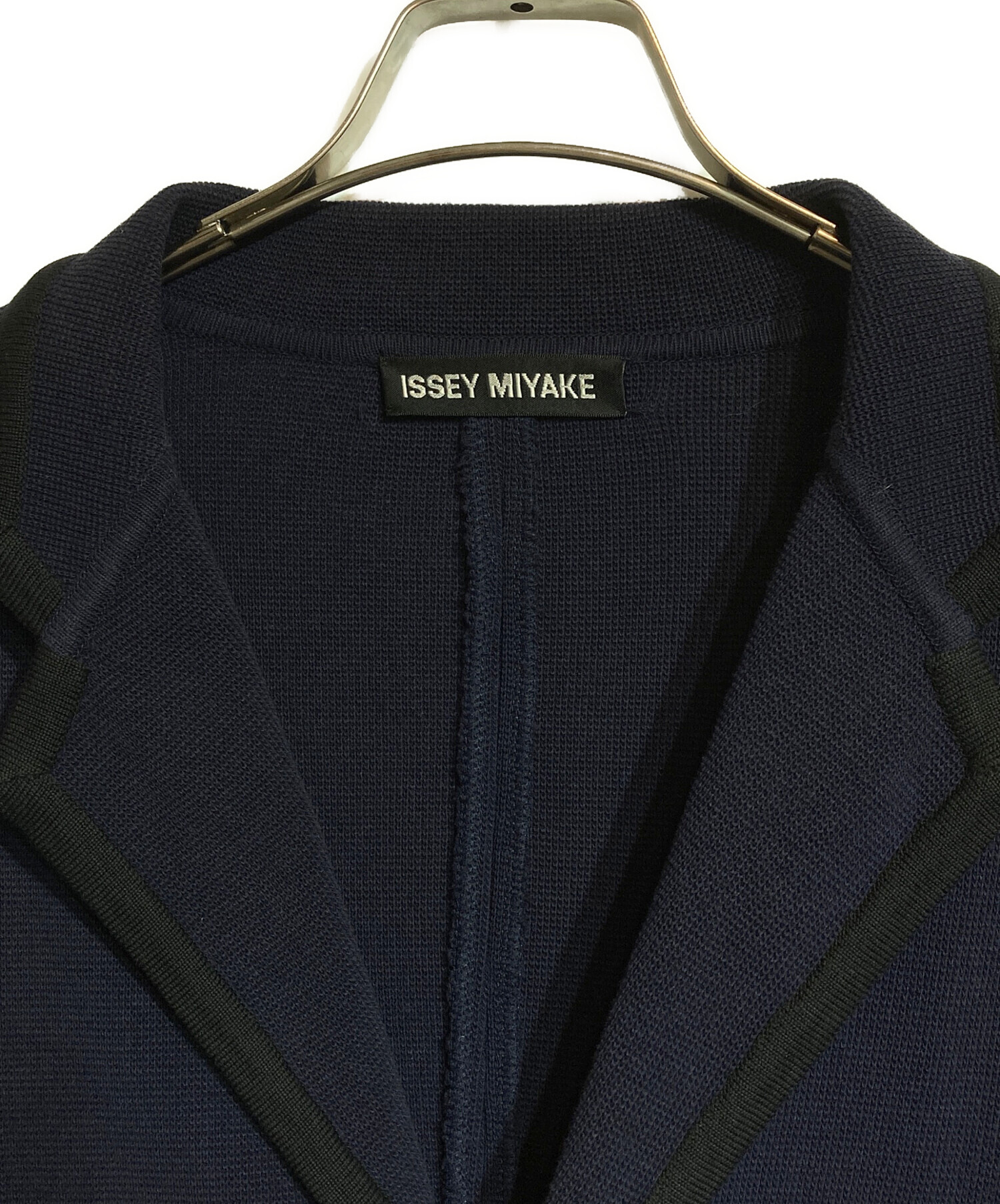 中古・古着通販】ISSEY MIYAKE (イッセイミヤケ) ニットジャケット 