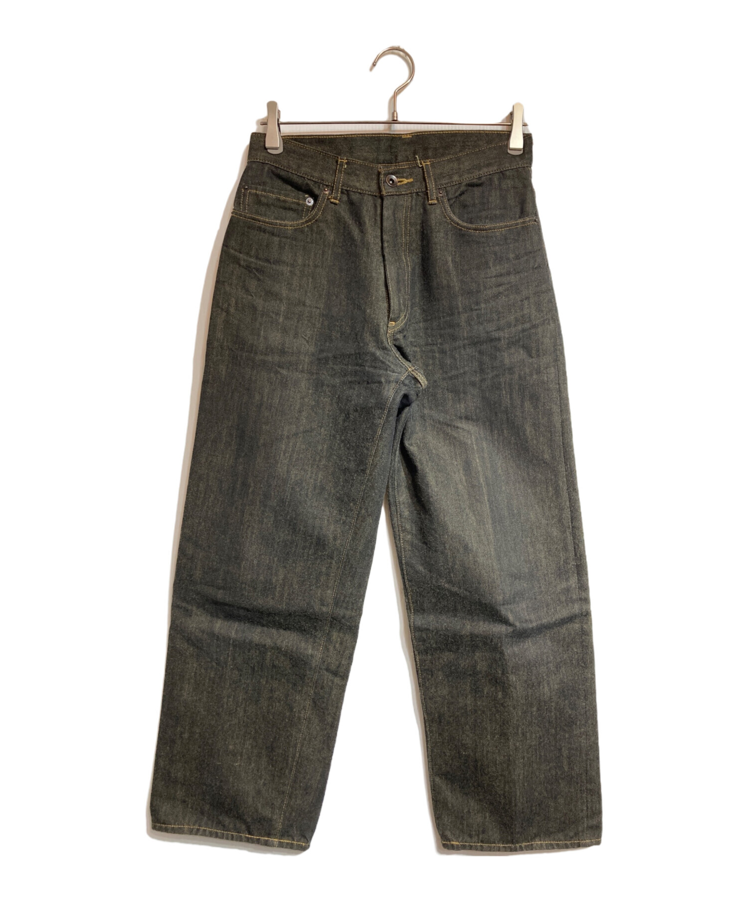 中古・古着通販】KHOKI (コッキ) KEVLAR DENIM PANTS グレー サイズ:1