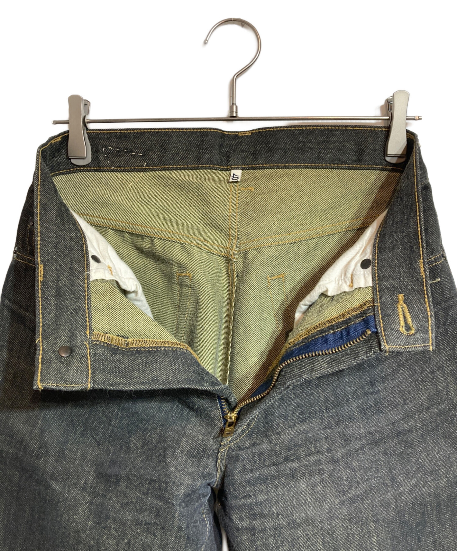 中古・古着通販】KHOKI (コッキ) KEVLAR DENIM PANTS グレー サイズ:1