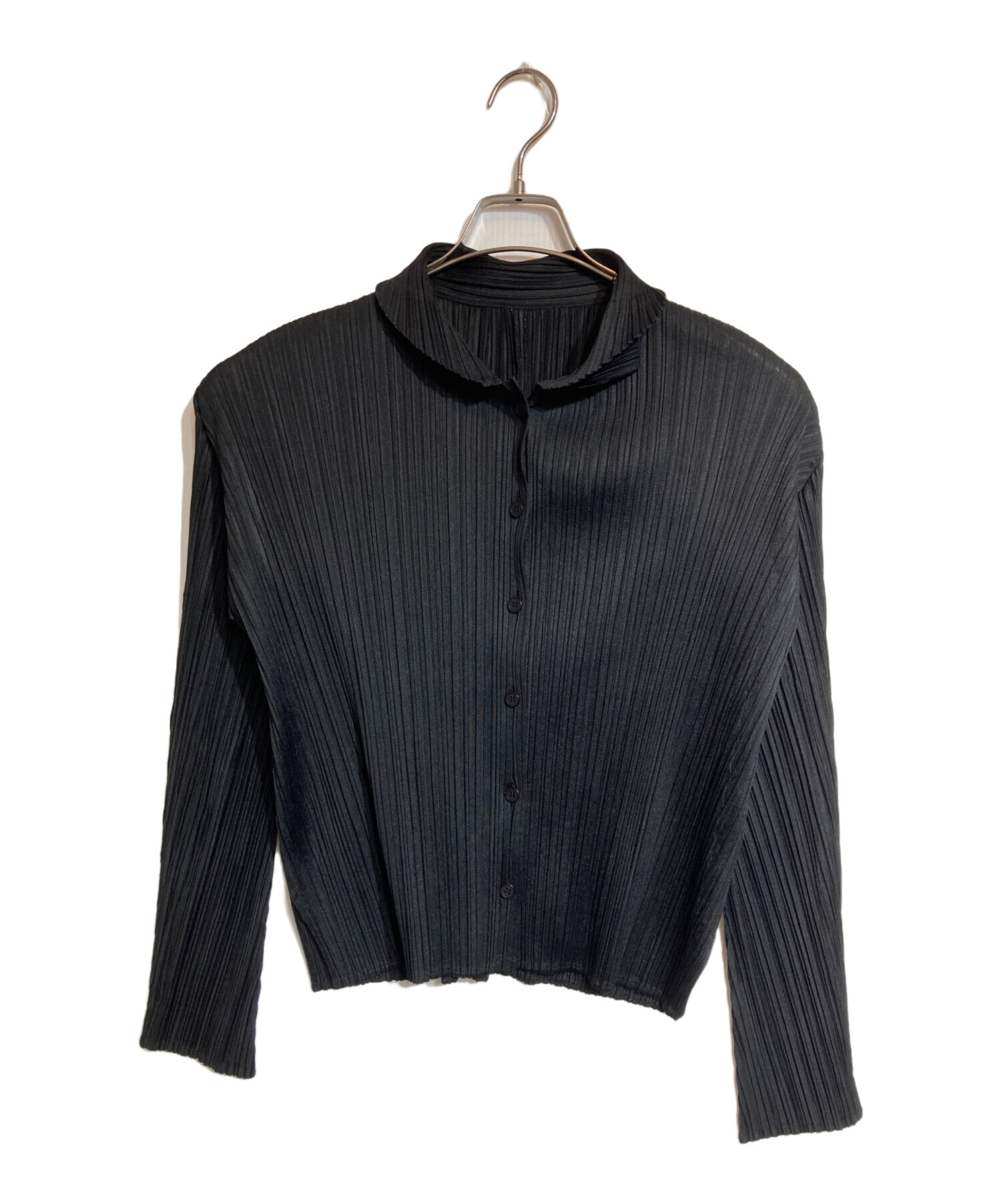 PLEATS PLEASE ブラックプリーツシャツ