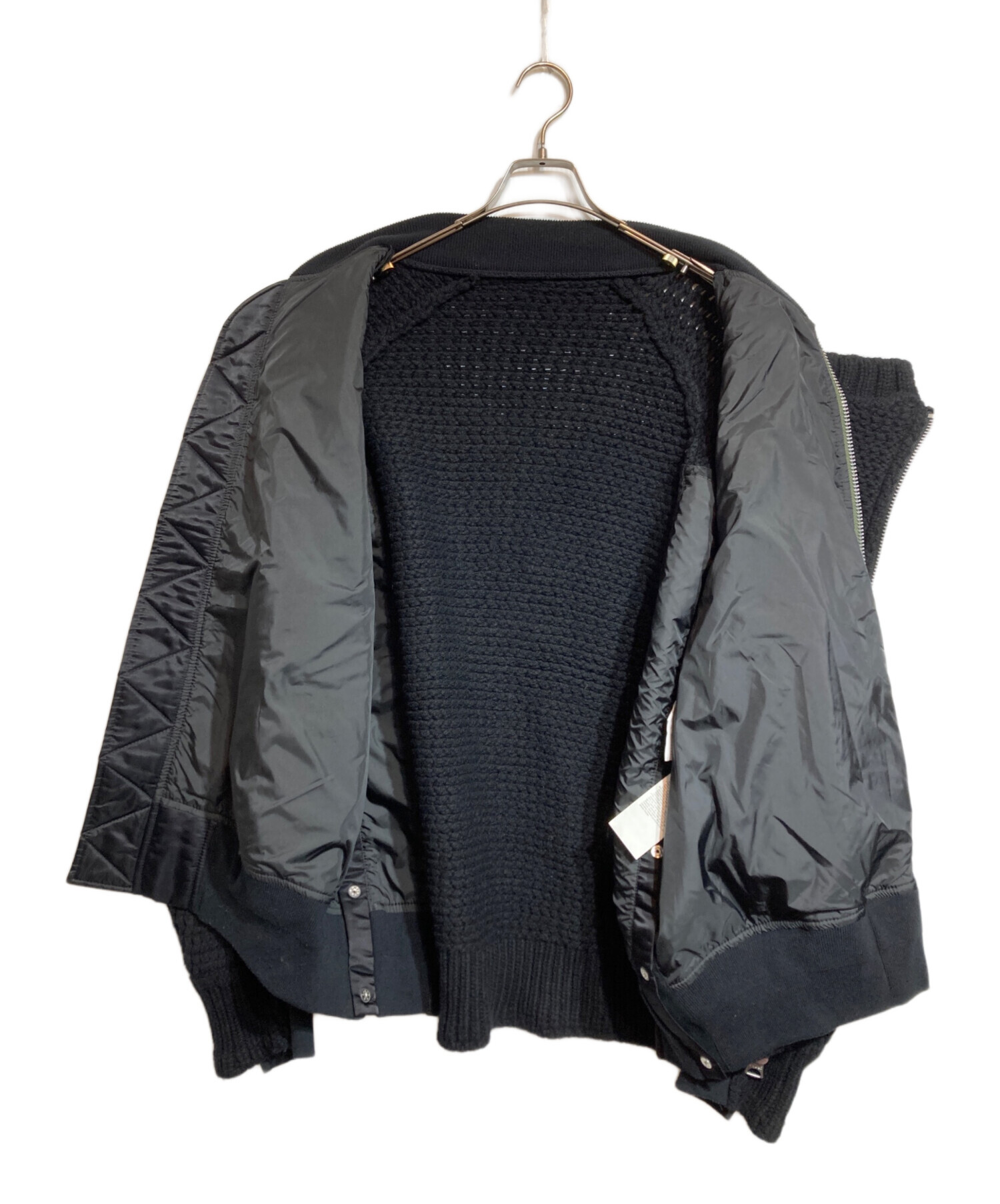 sacai ニットブルゾン sacai × カーハートWIP】アウター《ダックニットブルゾン》 (sacai