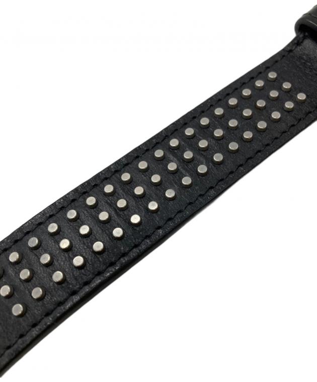 中古・古着通販】HERMES (エルメス) スタッズレザーブレスレット