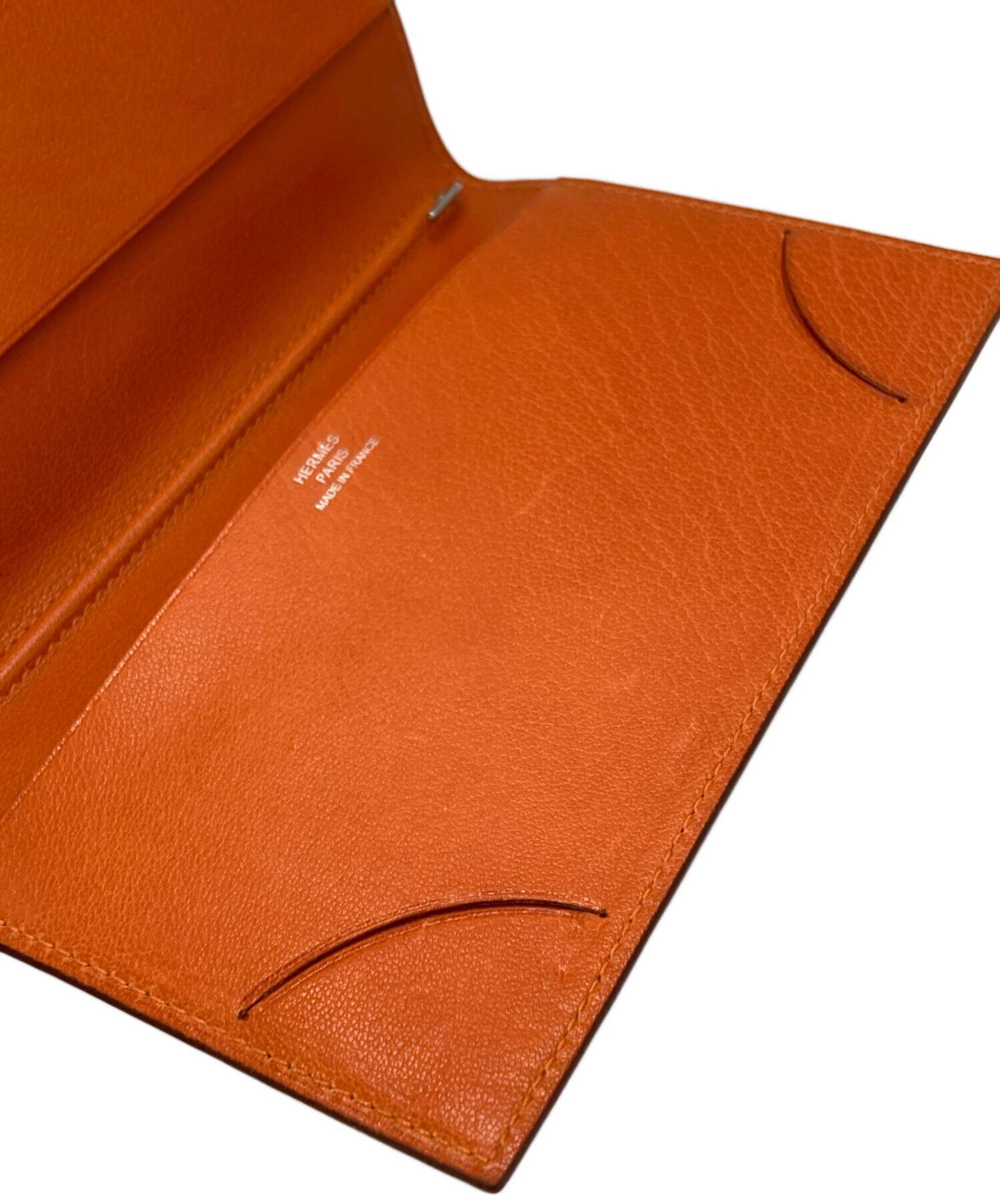 中古・古着通販】HERMES (エルメス) 手帳カバー オレンジ｜ブランド