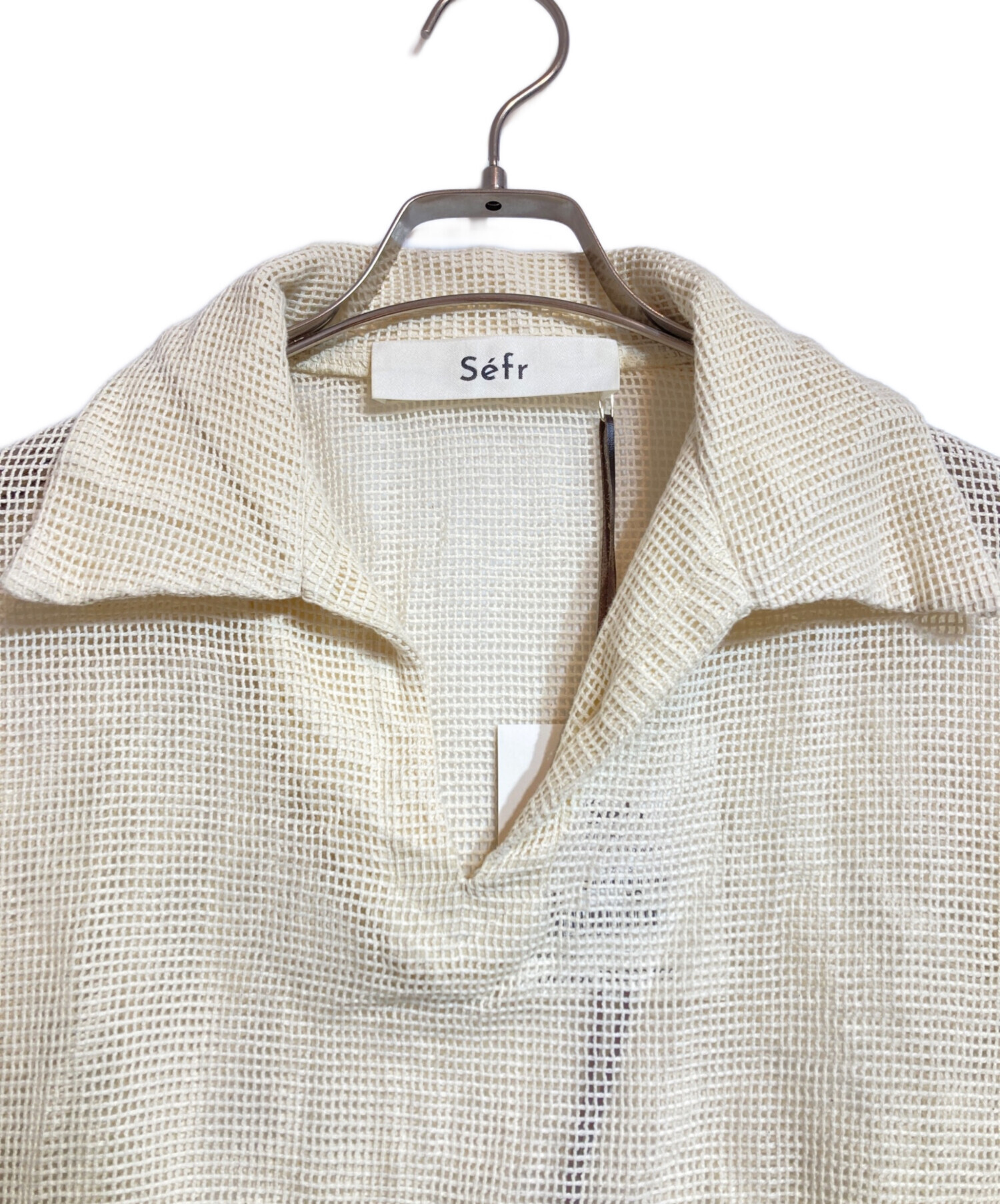 中古・古着通販】Sefr (セファ) MATE SHIRT アイボリー サイズ:XS