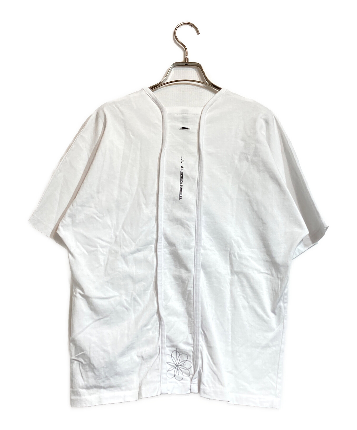 中古・古着通販】J.L-A.L (ジェイラル) ロゴTシャツ ホワイト サイズ:M 