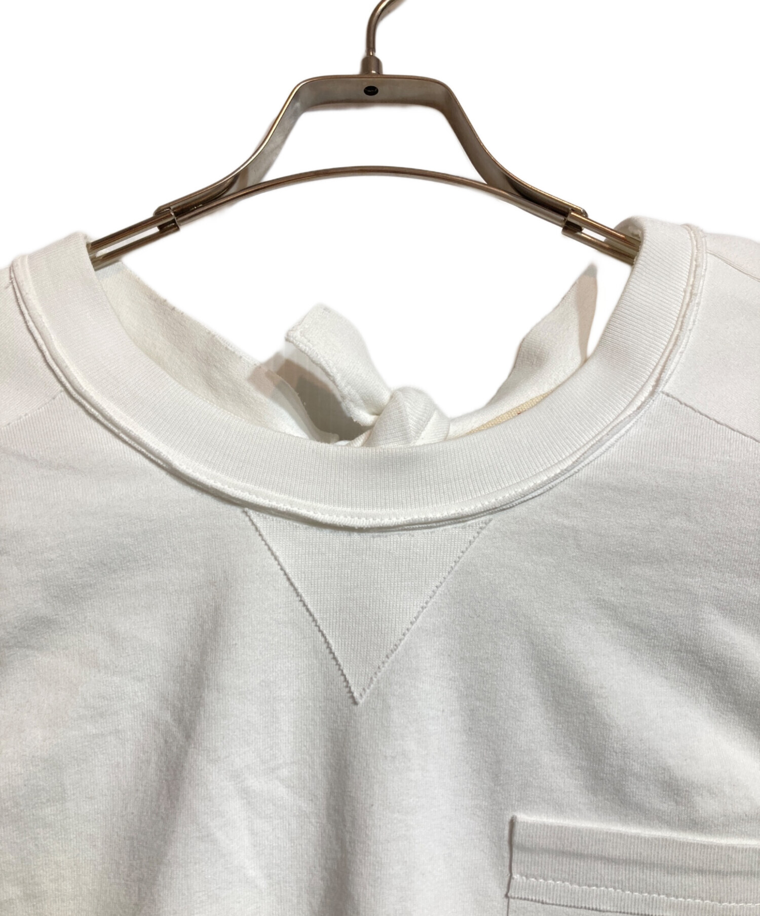 中古・古着通販】MARNI (マルニ) オープンバックTシャツ ホワイト