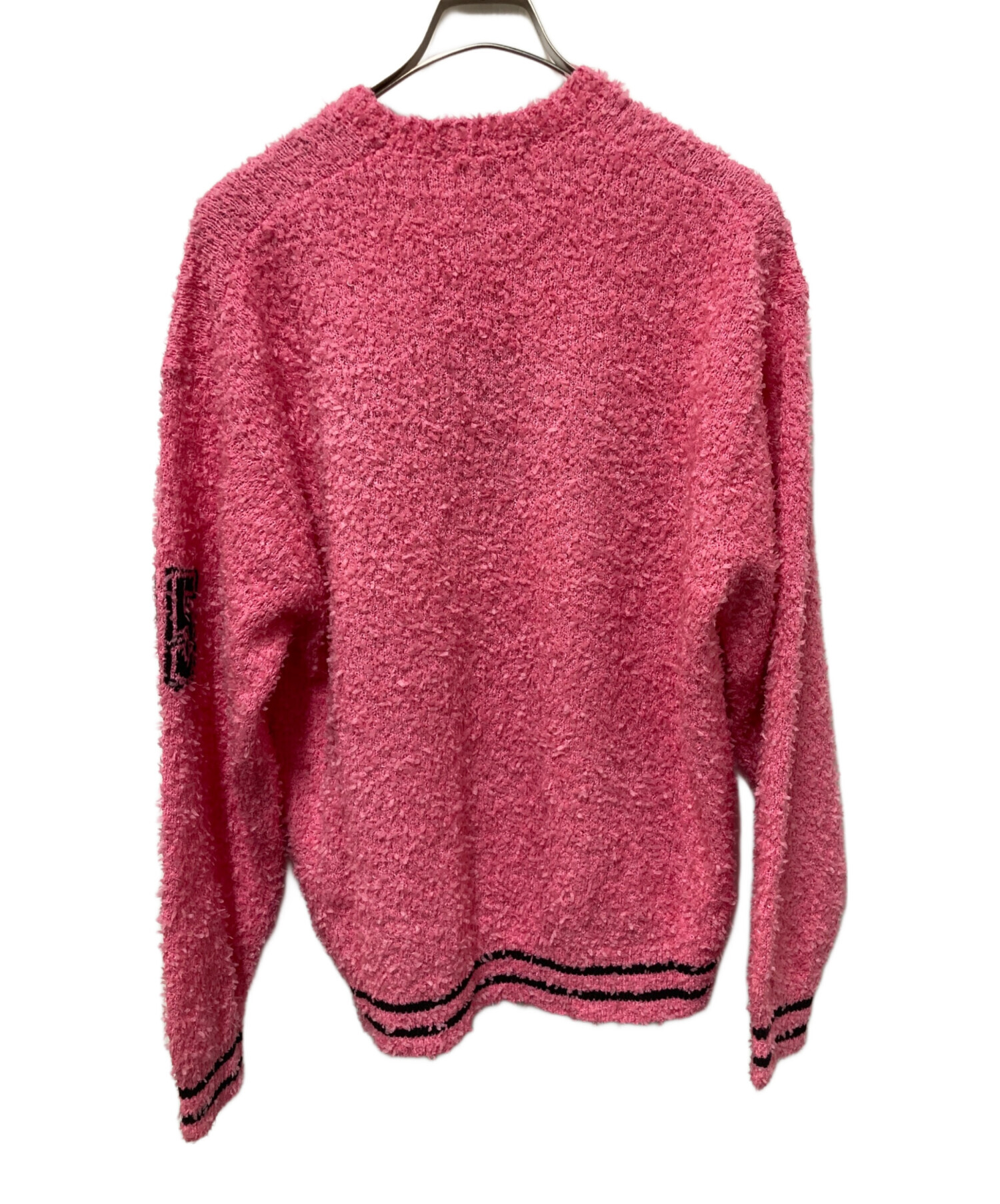 中古・古着通販】SUPREME (シュプリーム) Textured Arc Sweater ピンク
