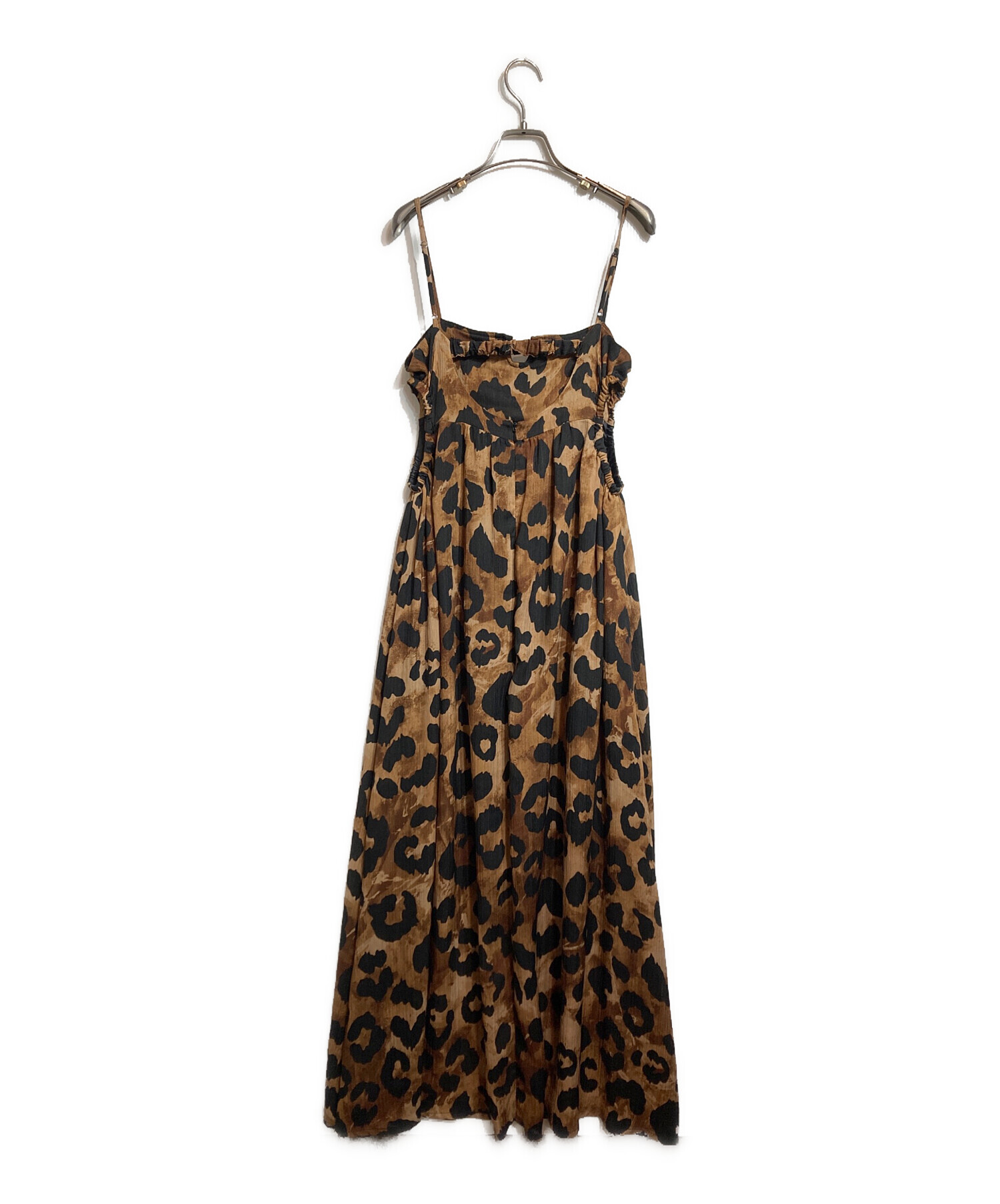 MAISON SPECIAL レオパードキャミワンピース ヒョウ柄ワンピース夏