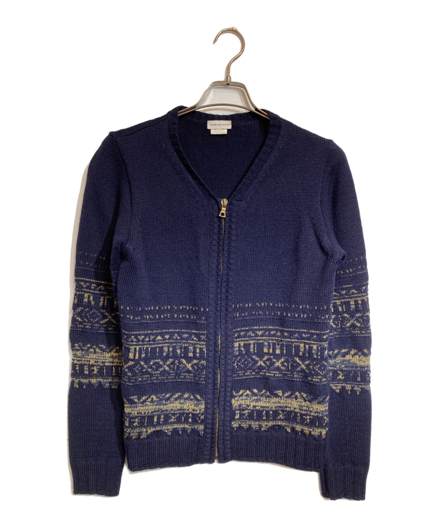 driesvannoten ドリスヴァンノッテン　カーディガン 中古・古着通販】DRIES VAN NOTEN (ドリスヴァンノッテン) ジップ
