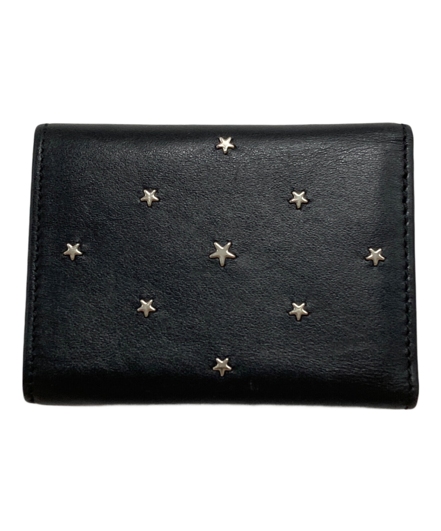 中古・古着通販】JIMMY CHOO (ジミーチュウ) スタースタッズ3つ折り