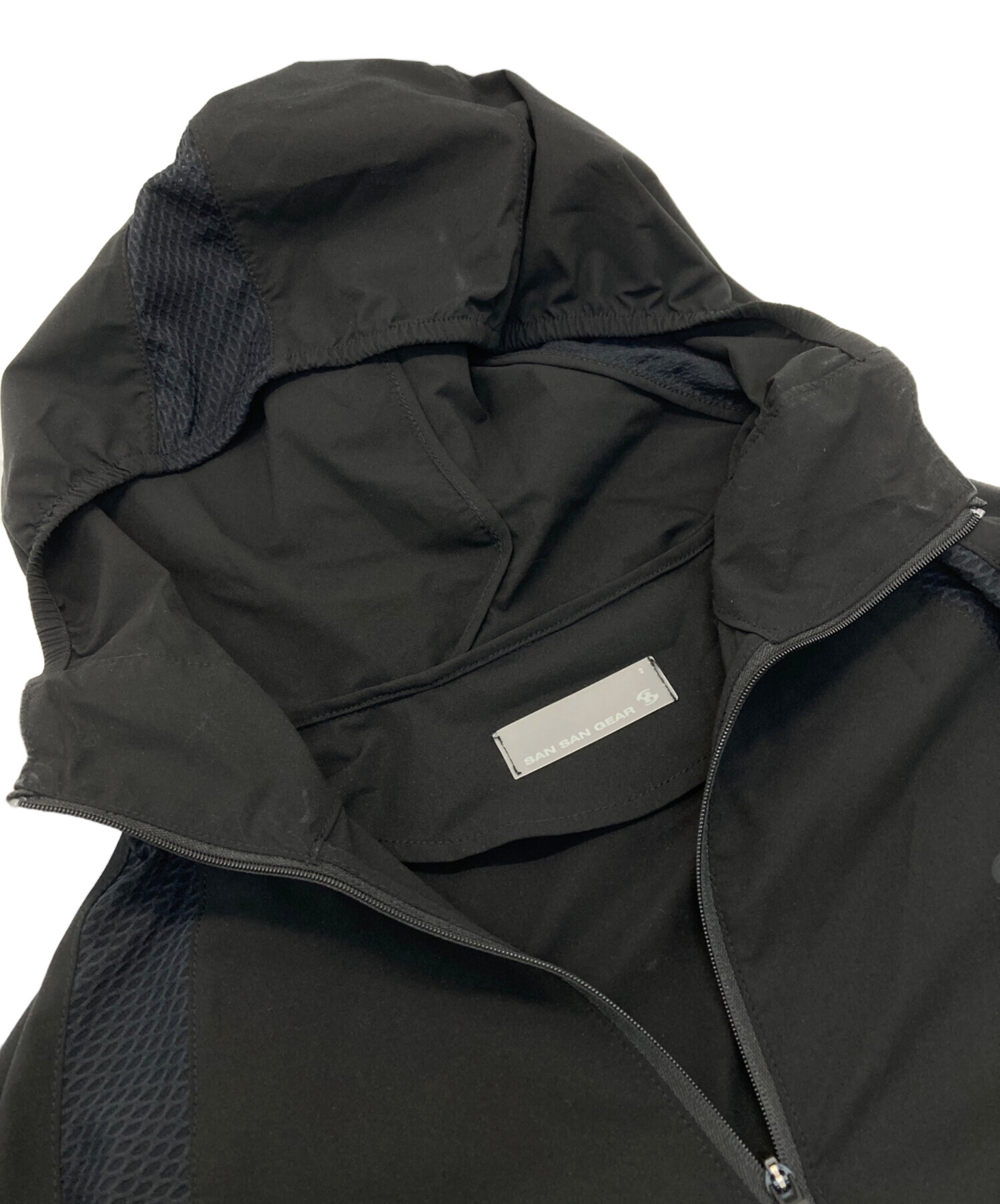 中古・古着通販】san san gear (サンサンギア) MESH JACKET ブラック 