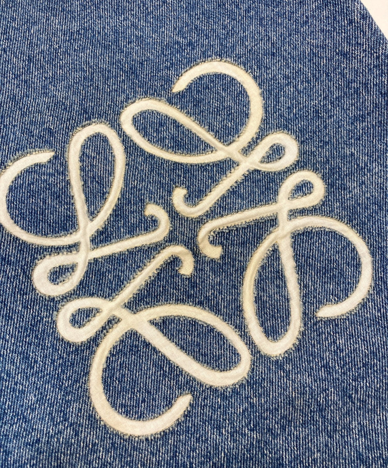 中古・古着通販】LOEWE (ロエベ) アナグラムバギーデニムパンツ