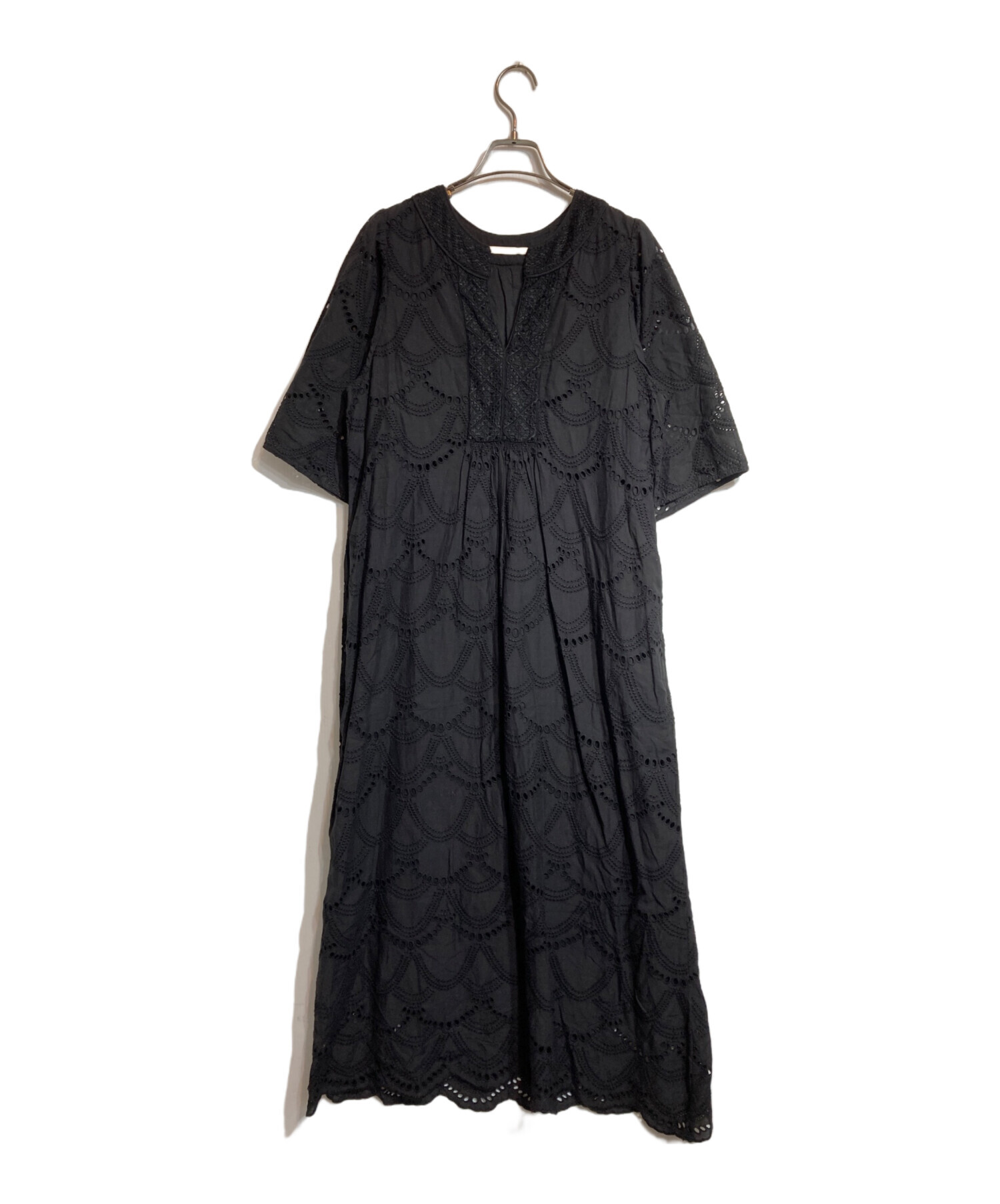 中古・古着通販】ne quittez pas (ヌキテパ) Cotton Voile Dot Hemla 