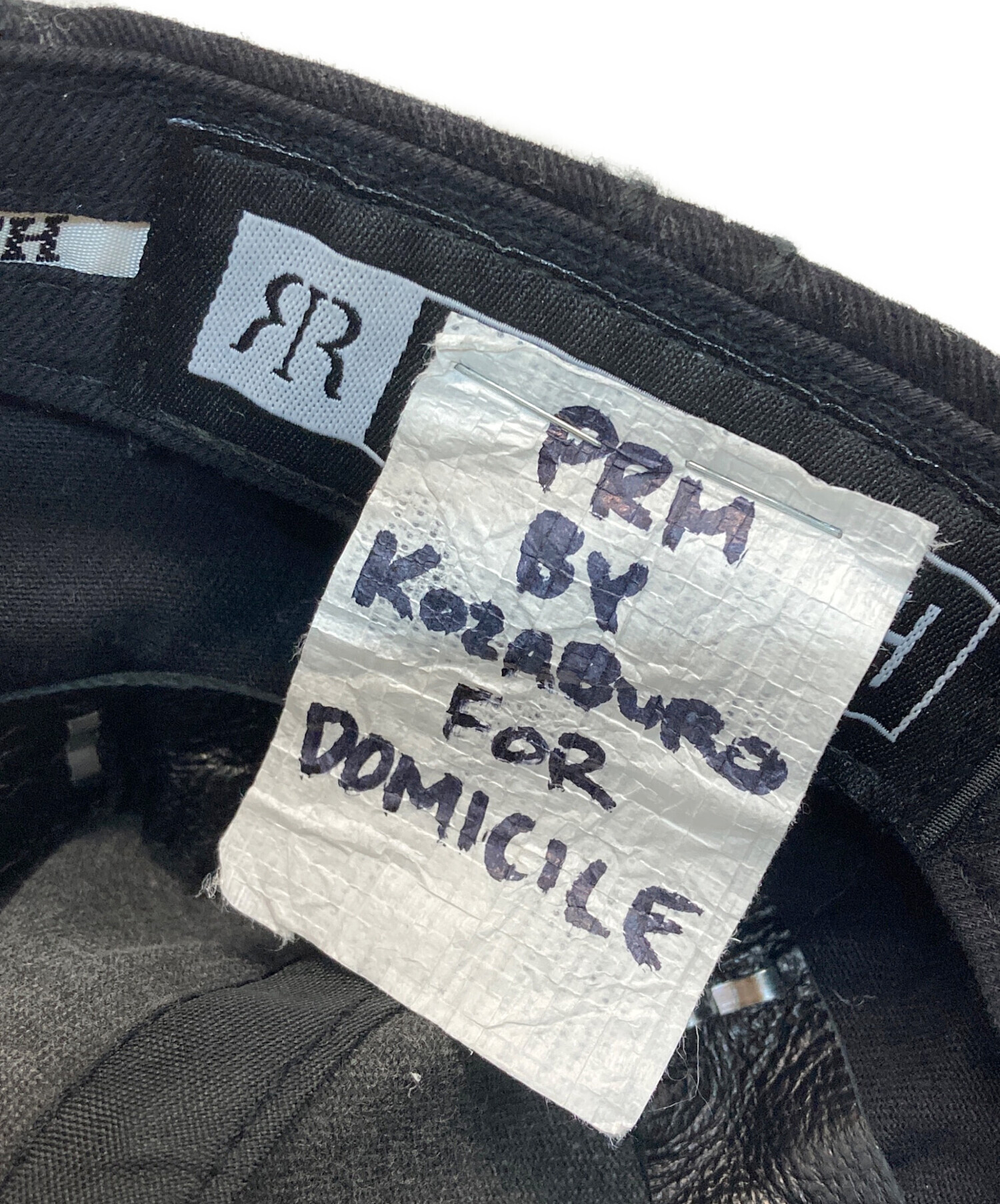 中古・古着通販】KOZABURO (コウザブロウ) RPM再構築キャップ グレー
