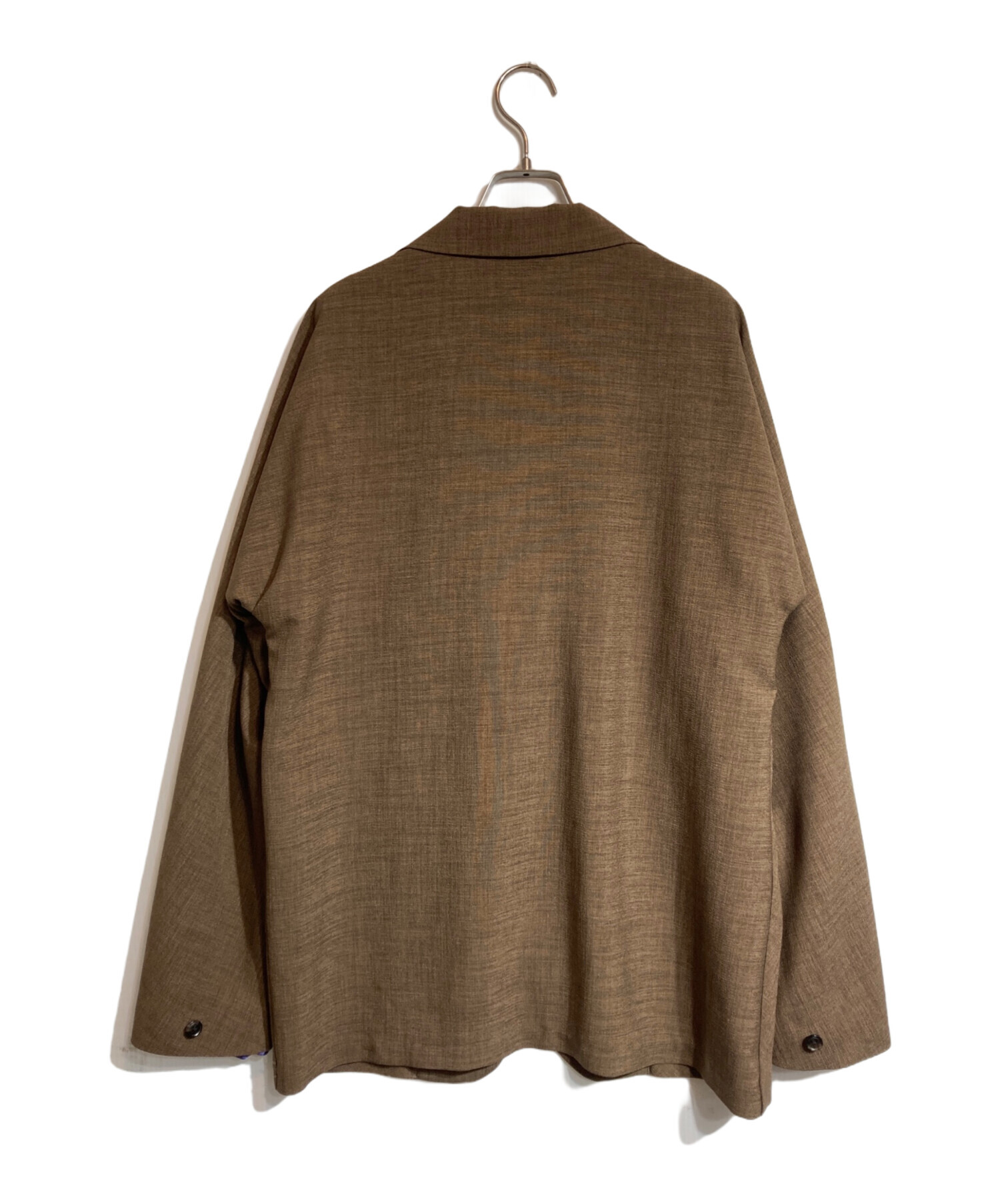 needles 19aw miles jacket Mサイズ　ブラウン 中古・古着通販】Needles (ニードルズ) Miles Jacket - Poly Serge